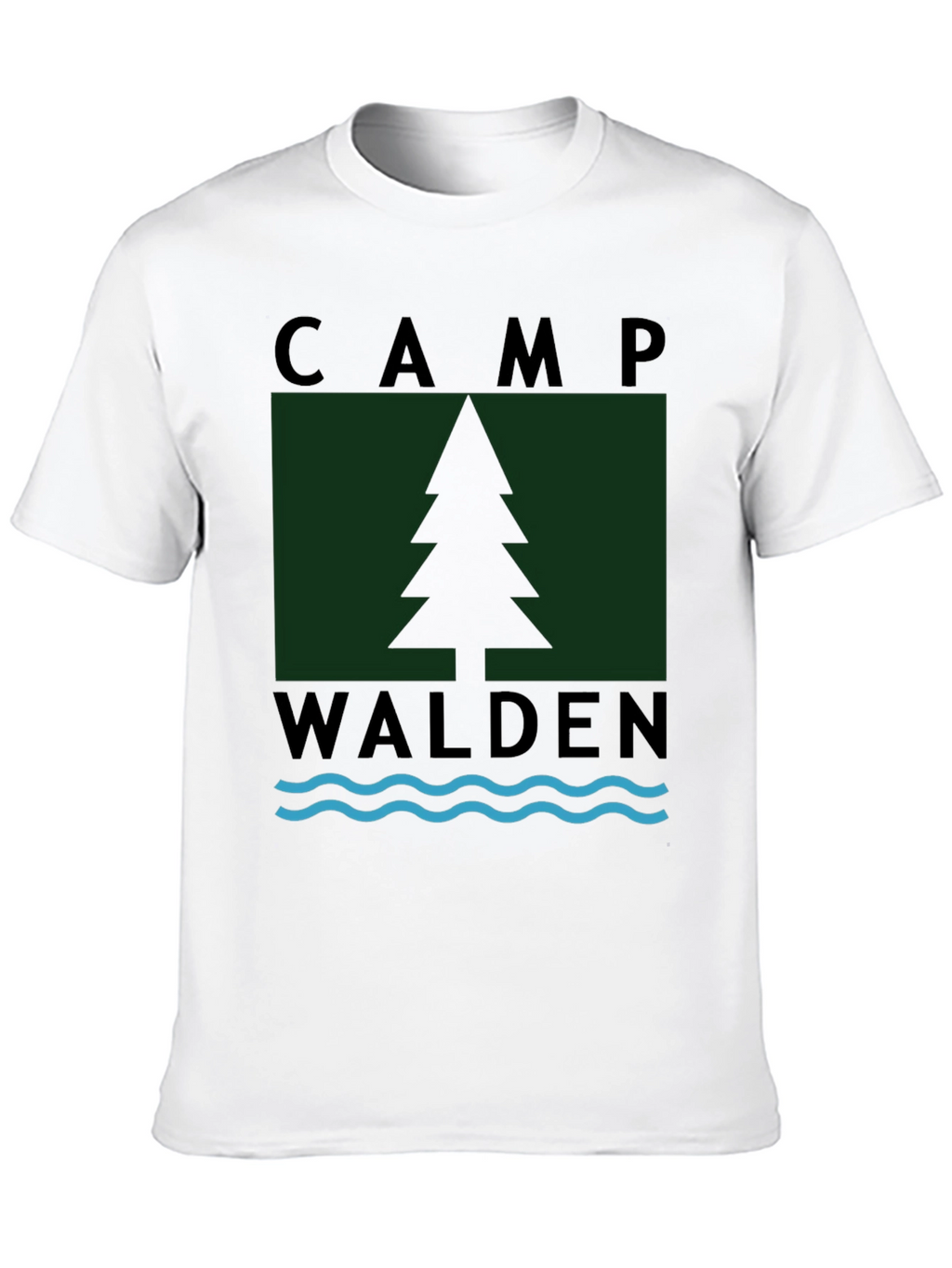 Camp Walden Graphic T-Shirt - Black