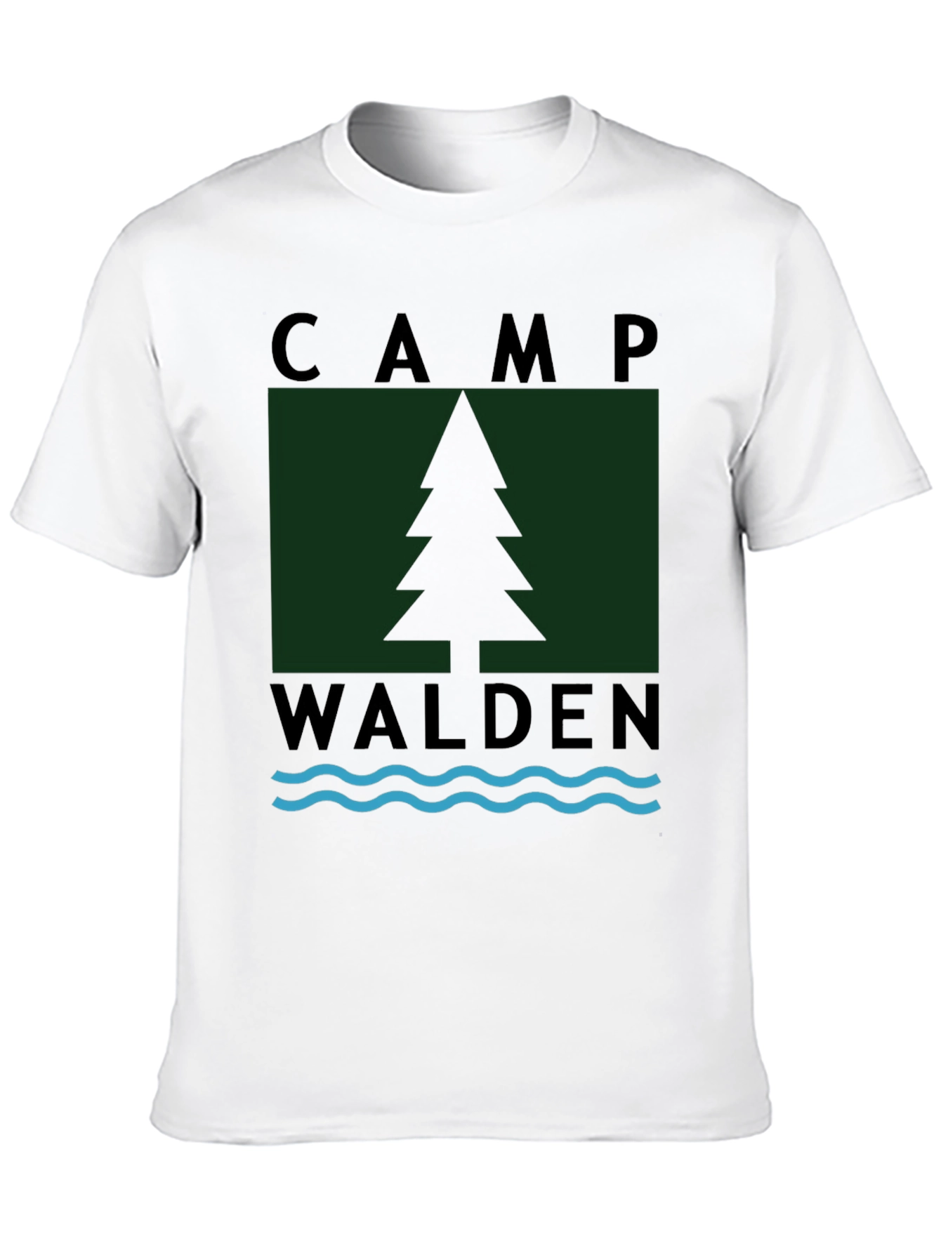 Camp Walden Graphic T-Shirt - Black