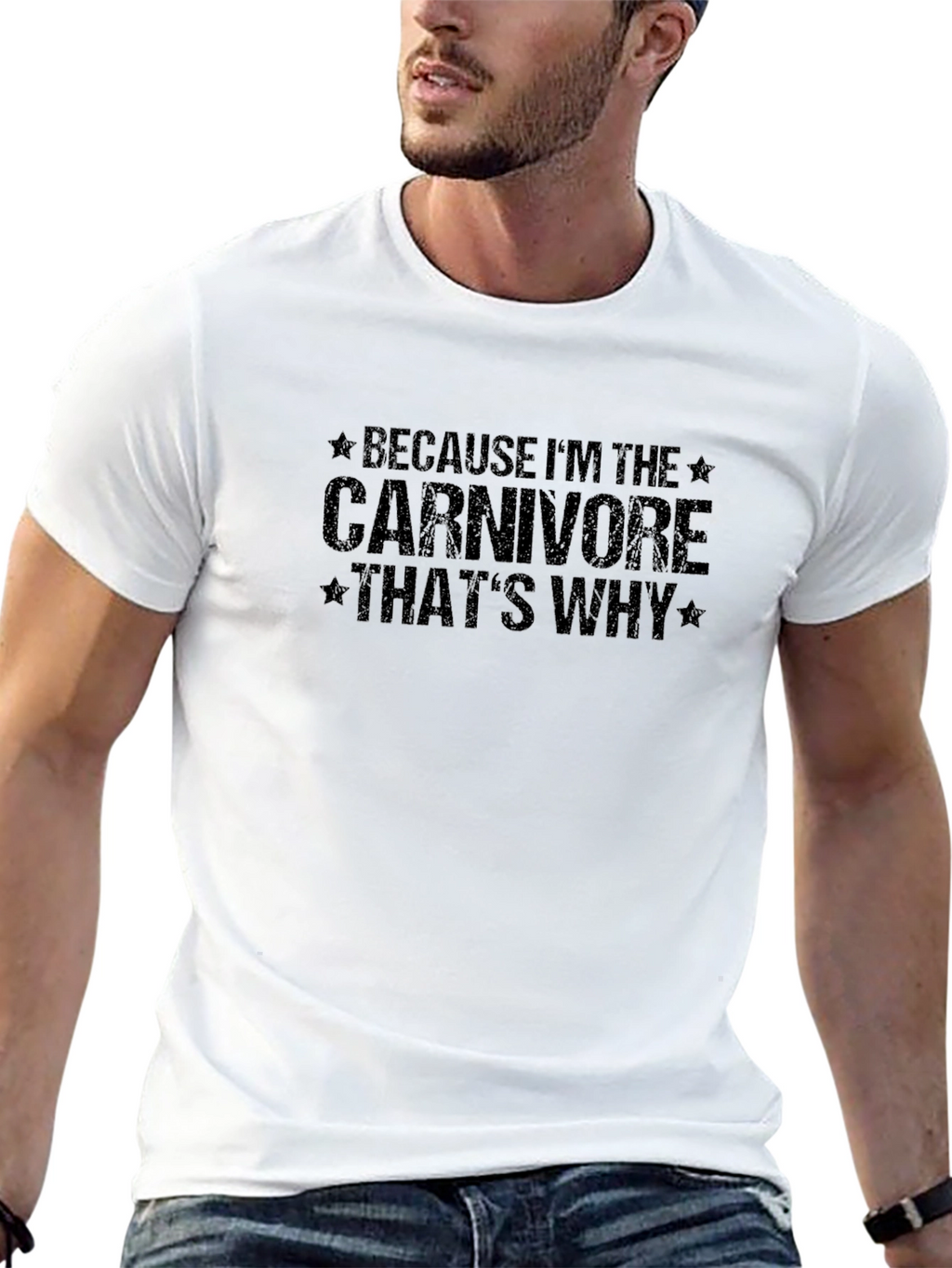 Carnivore Graphic Tee - Mens Black T-Shirt