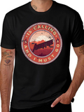 Adventure Calling Tee - Mens Black T-Shirt