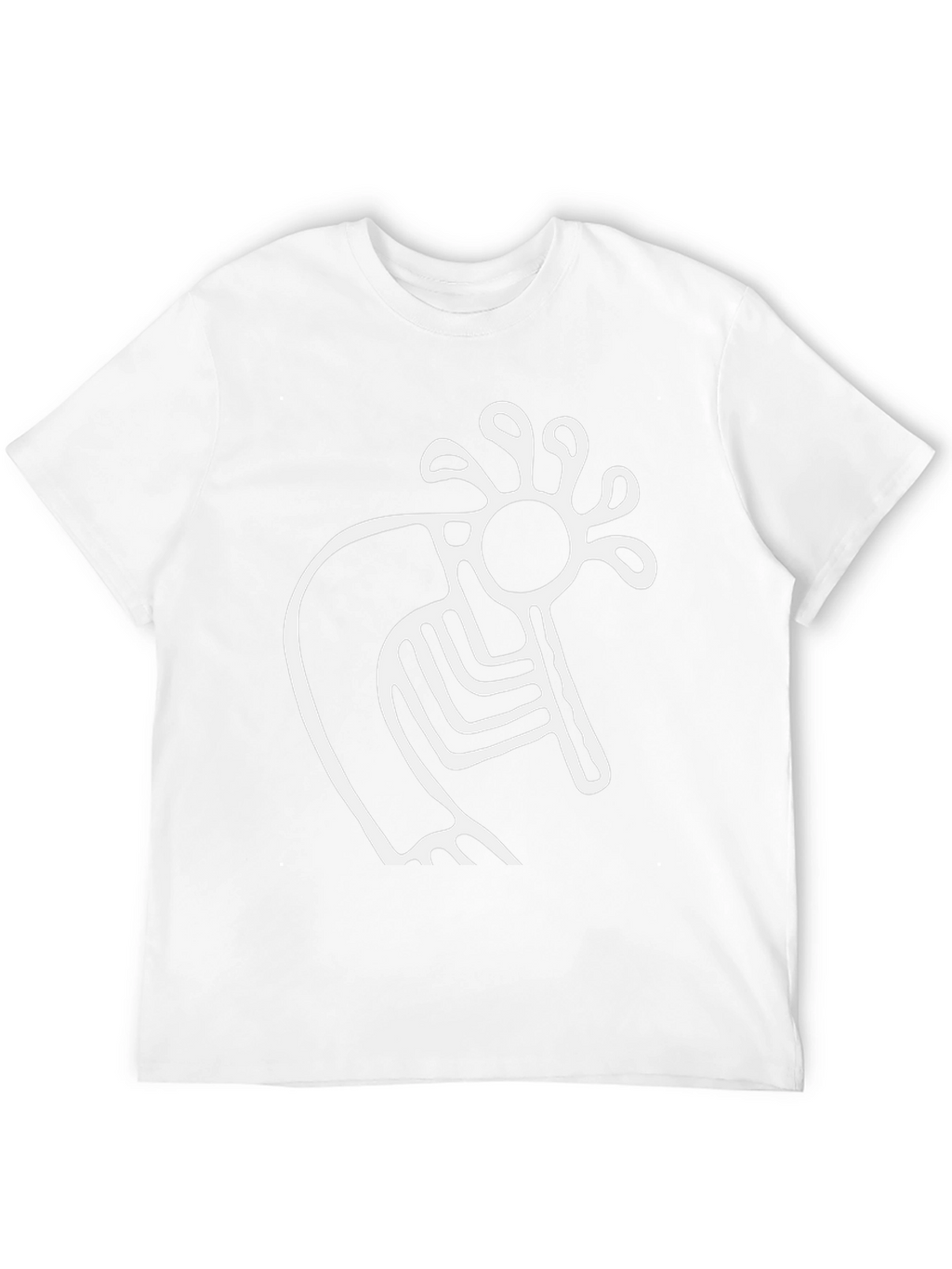 Kokopelli Graphic Tee - Black Cotton T-Shirt