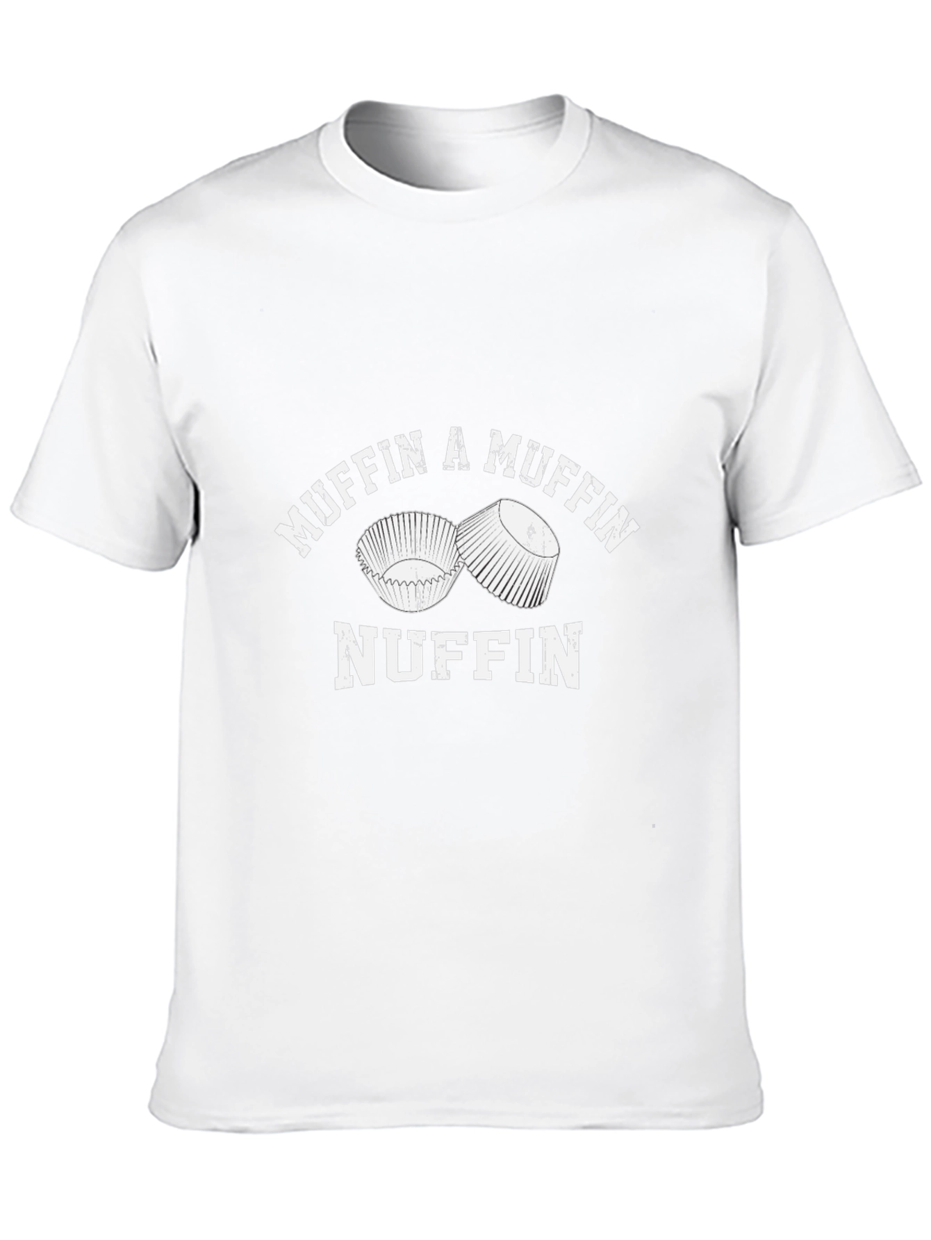 Muffin A Muffin Nuffin Black T-Shirt