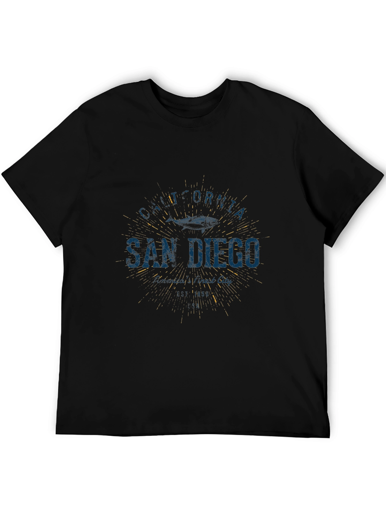 San Diego California Graphic Tee - Classic Style