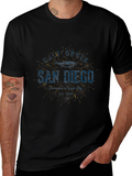 San Diego California Graphic Tee - Classic Style