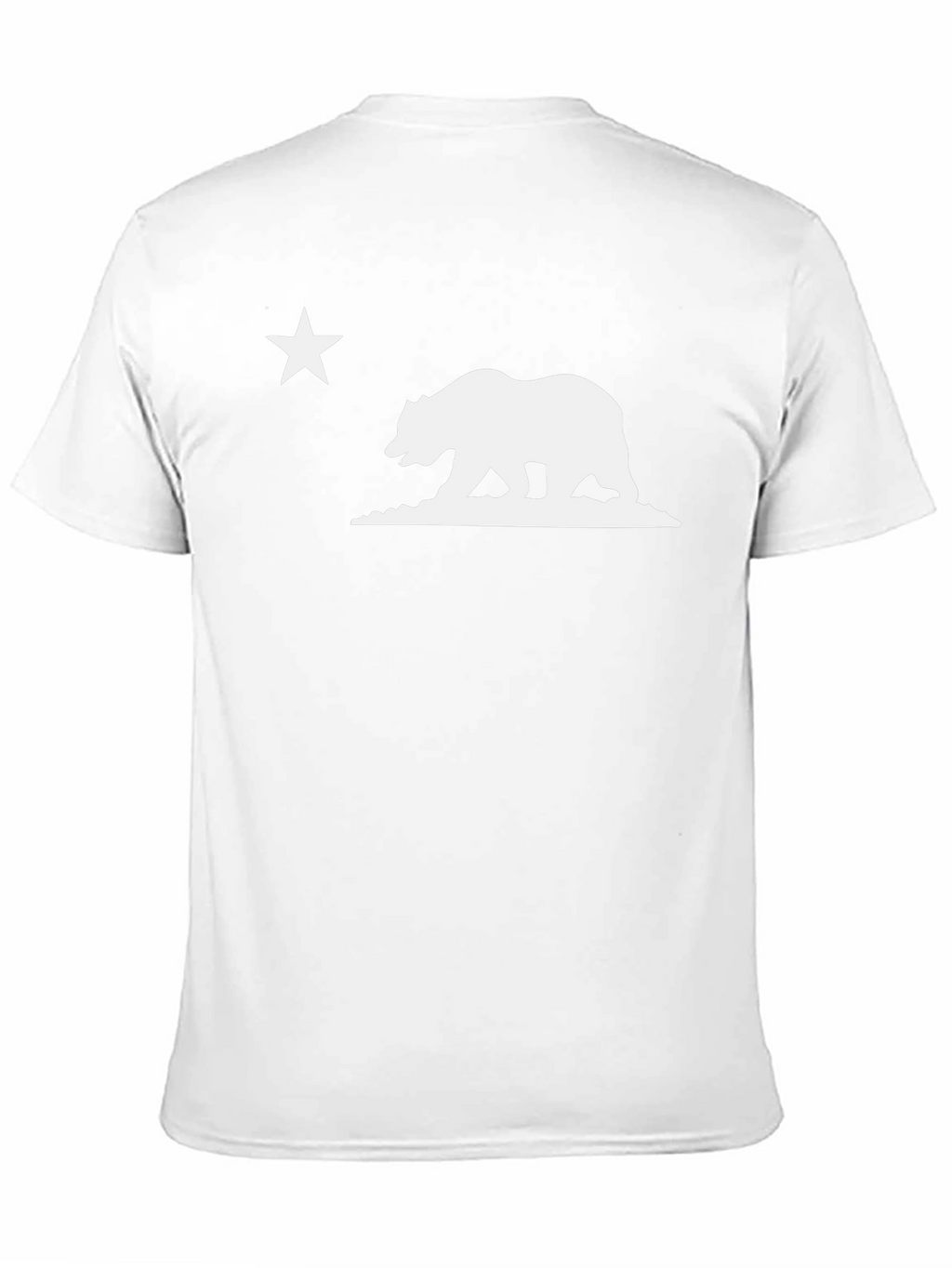 California Bear Flag Graphic T-Shirt