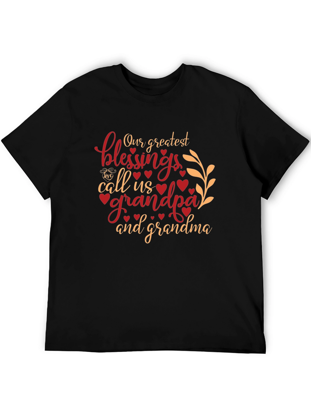 Grandparents Greatest Blessings T-Shirt