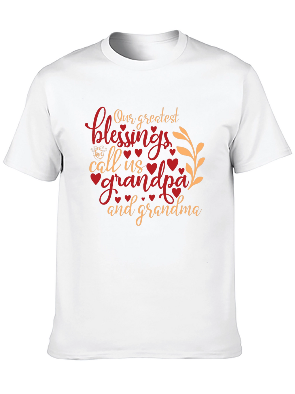 Grandparents Greatest Blessings T-Shirt
