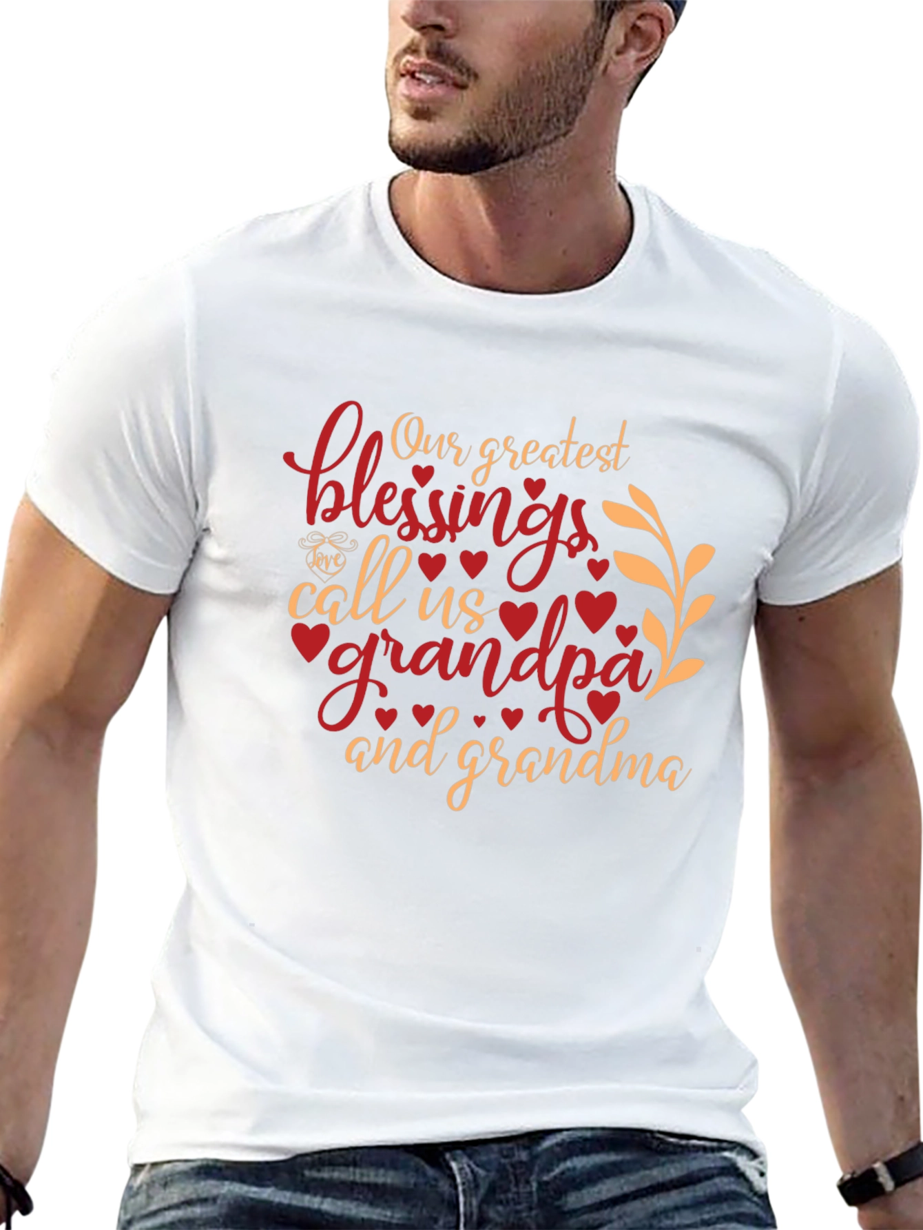 Grandparents Greatest Blessings T-Shirt