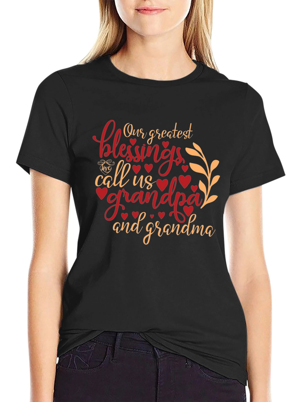 Grandparents Greatest Blessings T-Shirt