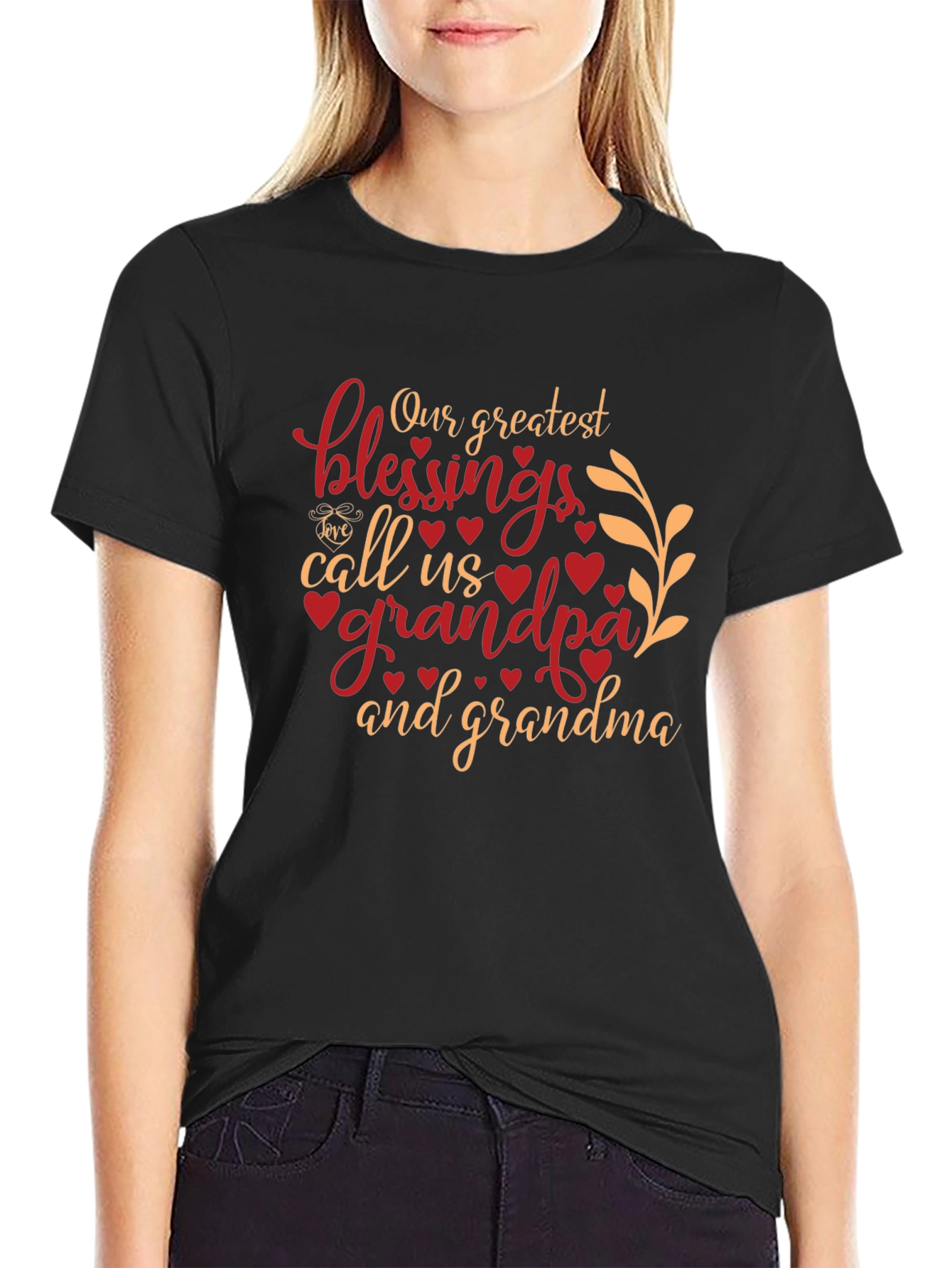 Grandparents Greatest Blessings T-Shirt
