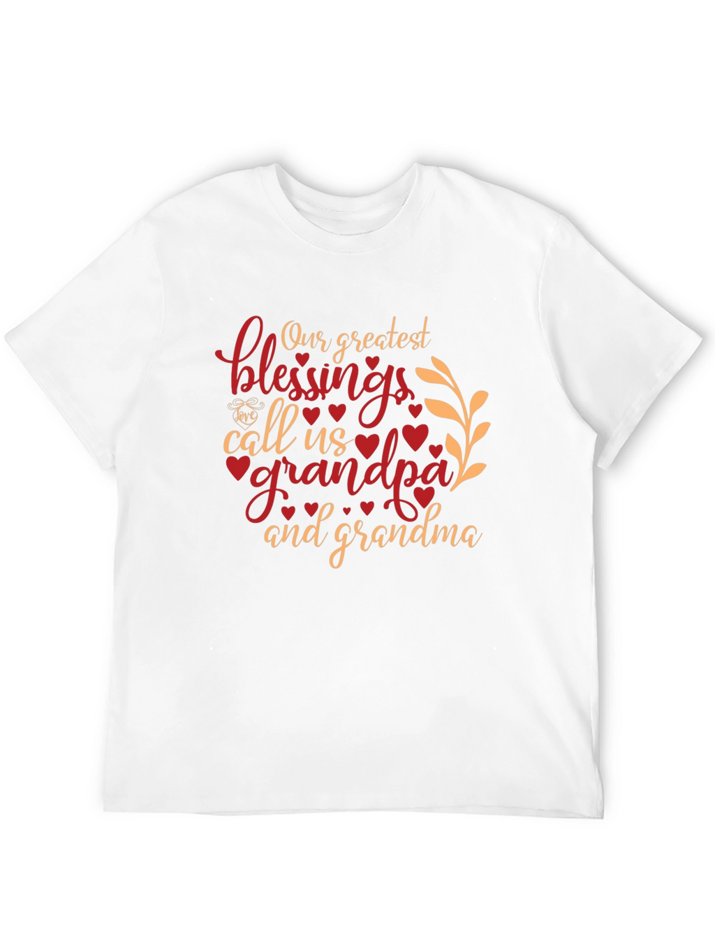 Grandparents Greatest Blessings T-Shirt