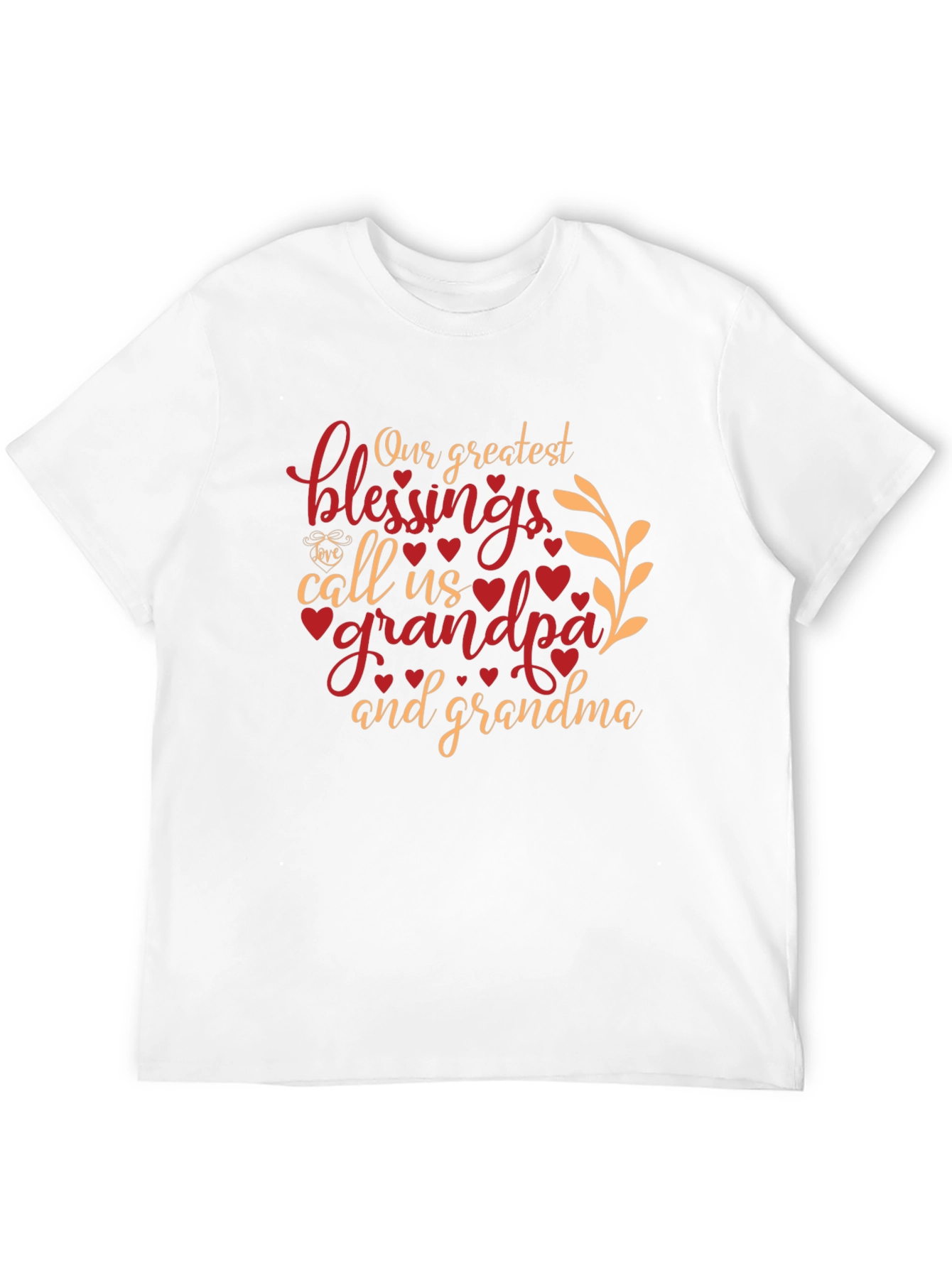Grandparents Greatest Blessings T-Shirt