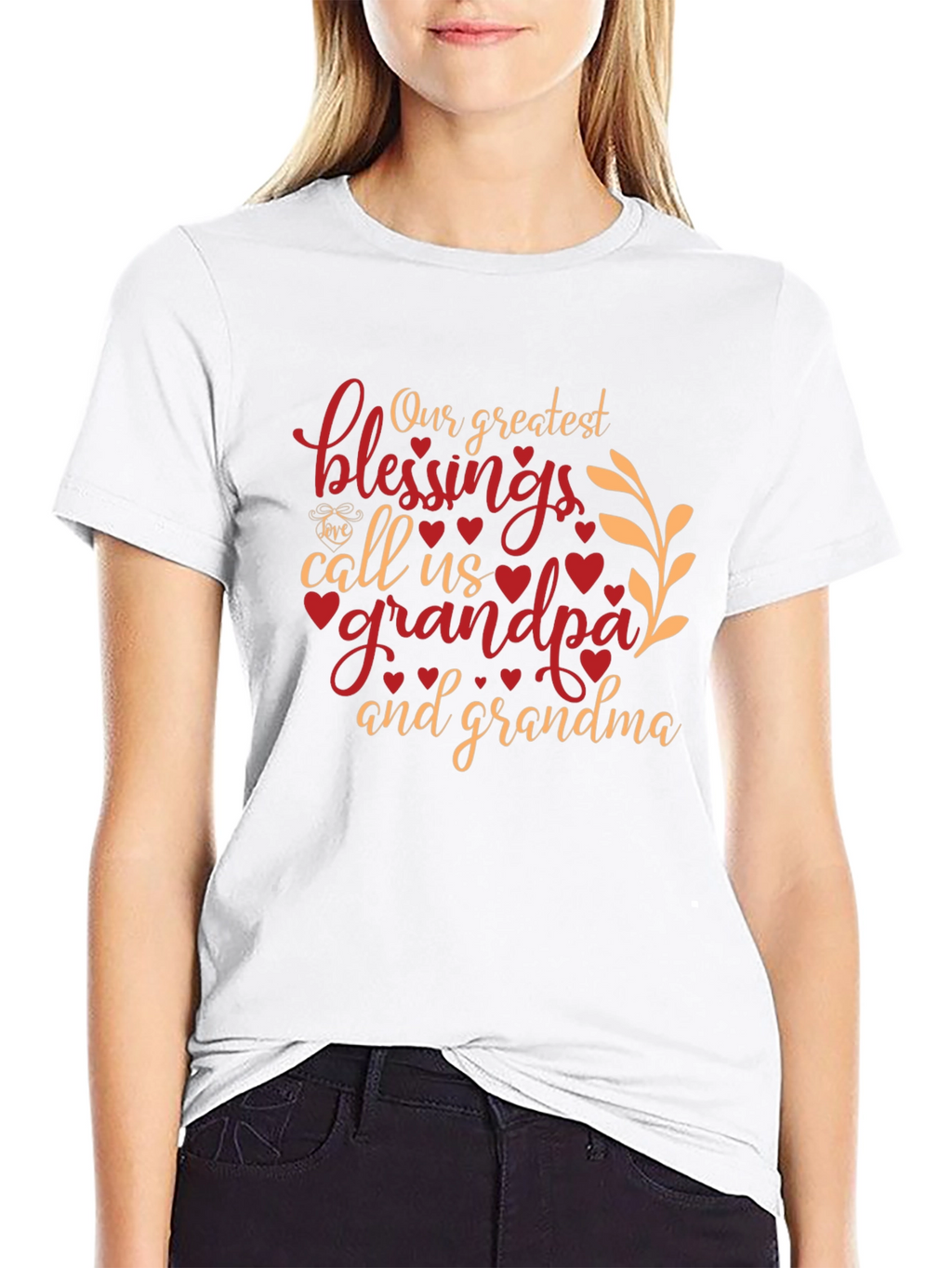 Grandparents Greatest Blessings T-Shirt