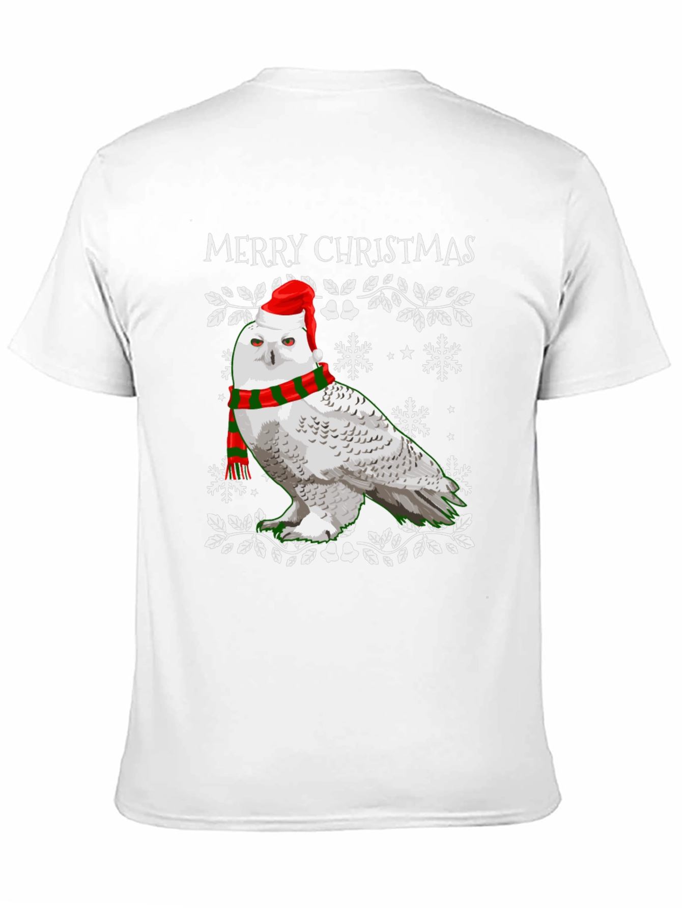 Festive Owl Christmas T-Shirt