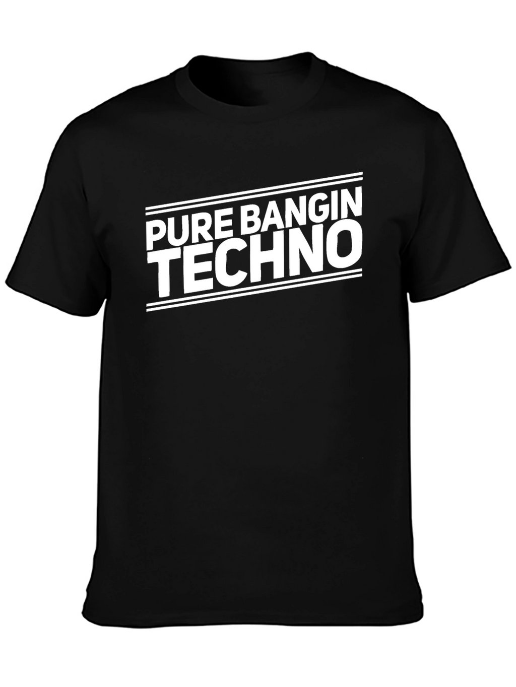 Pure Bangin Techno T-Shirt - Music Festival Rave Apparel