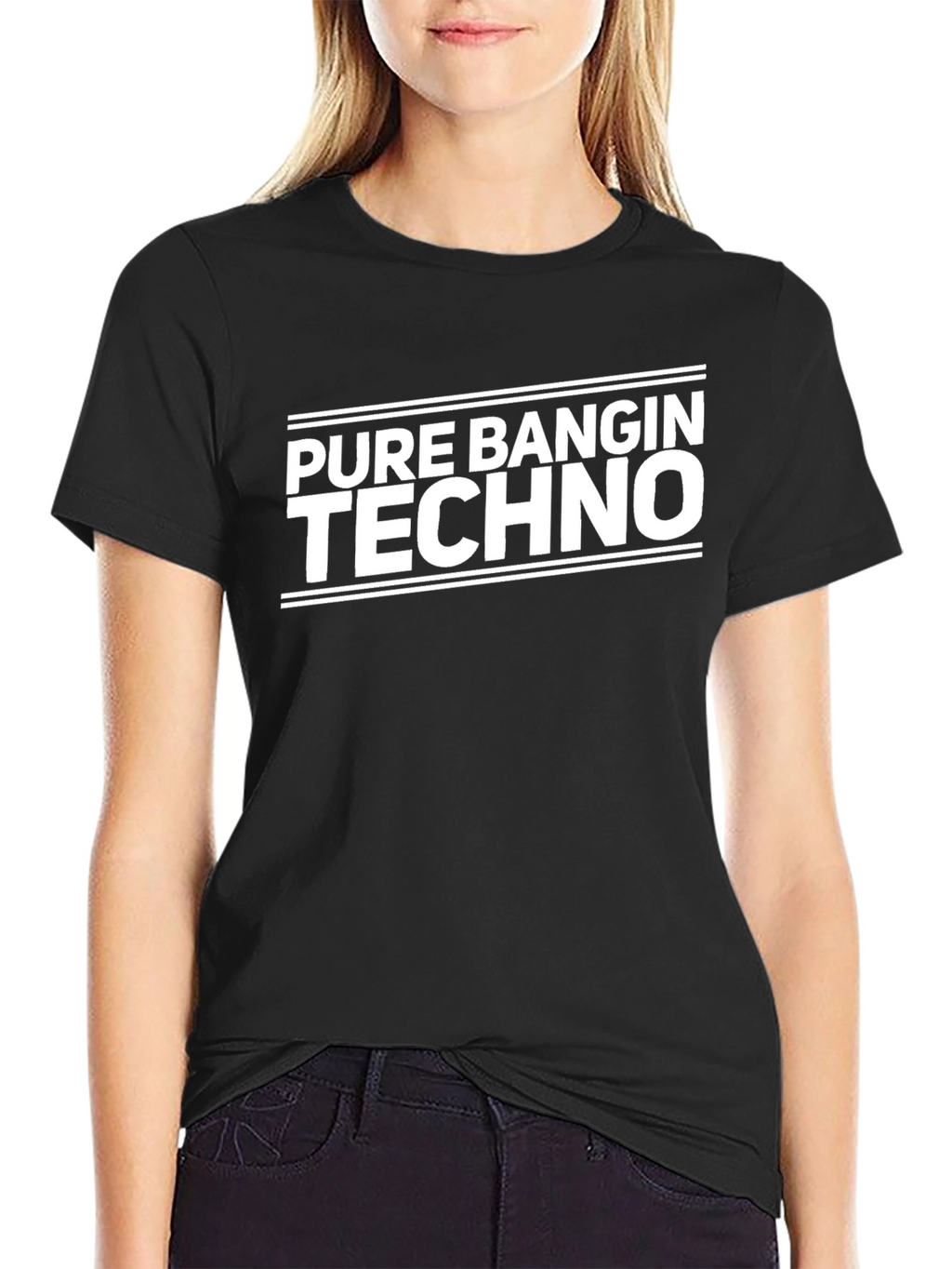 Pure Bangin Techno T-Shirt - Music Festival Rave Apparel