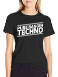 Pure Bangin Techno T-Shirt - Music Festival Rave Apparel