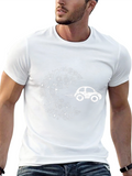 Car vs Bikes Graphic T-Shirt