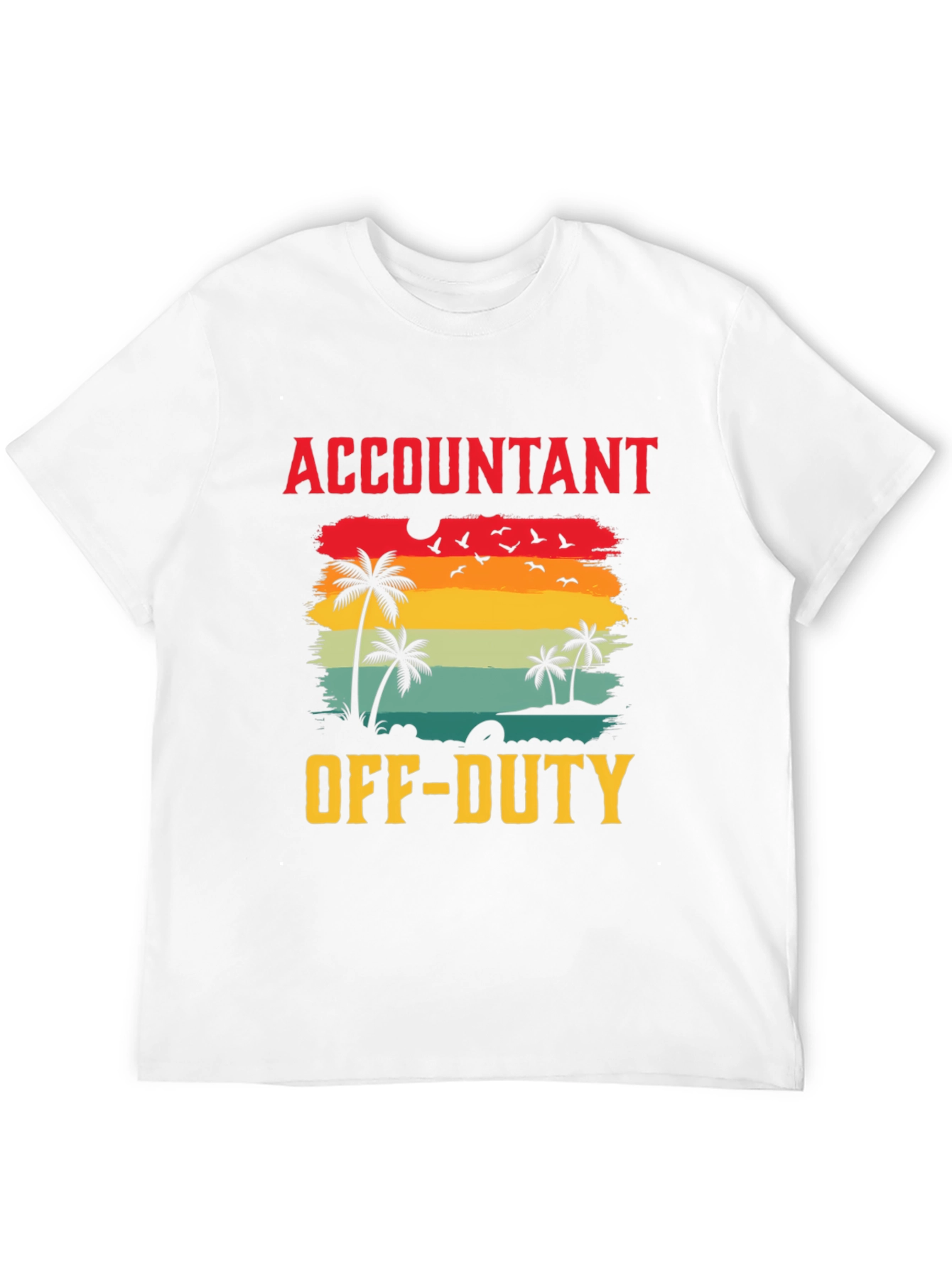 Accountant Off-Duty Graphic T-Shirt