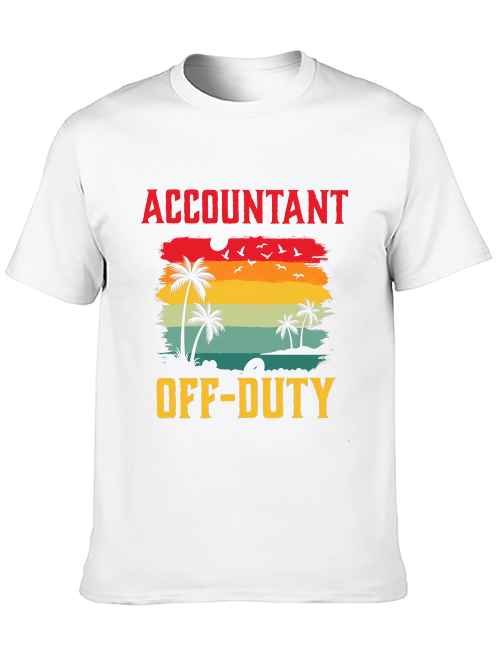 Accountant Off-Duty Graphic T-Shirt