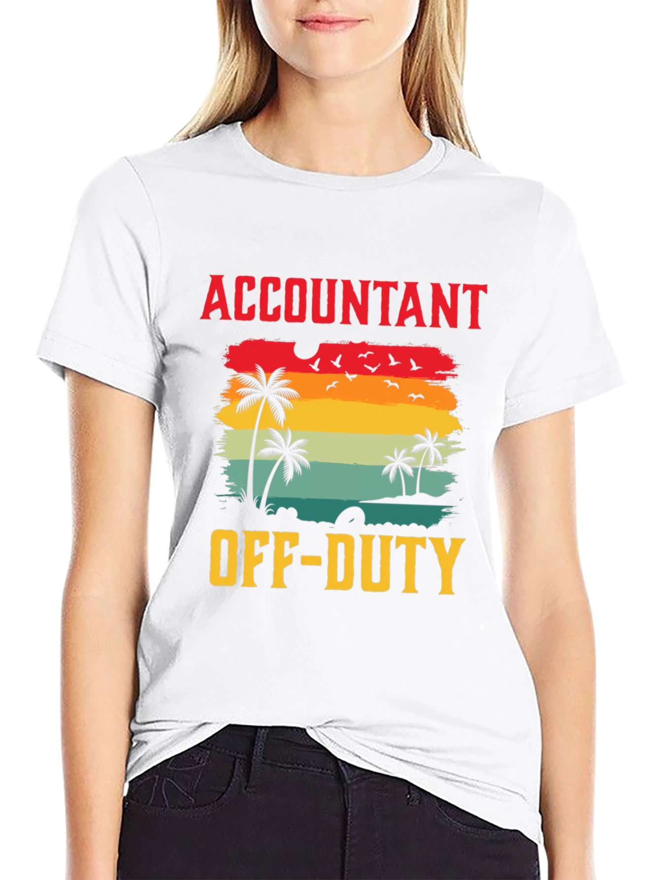 Accountant Off-Duty Graphic T-Shirt