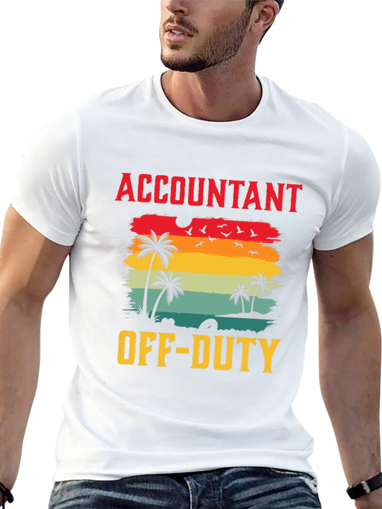 Accountant Off-Duty Graphic T-Shirt