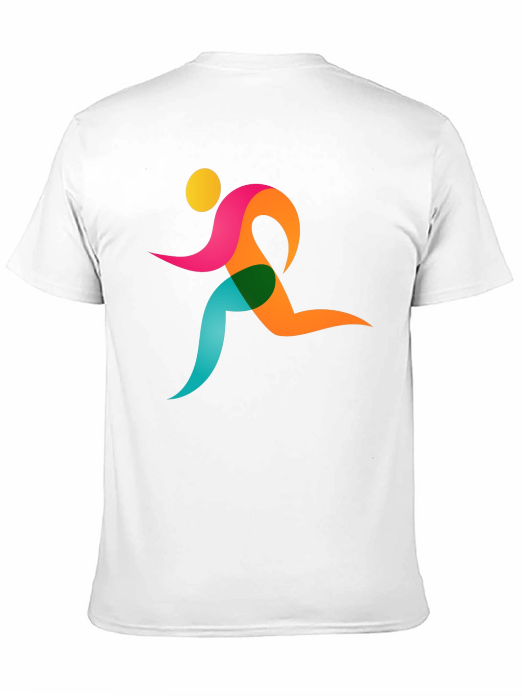 Runner Graphic Black T-Shirt