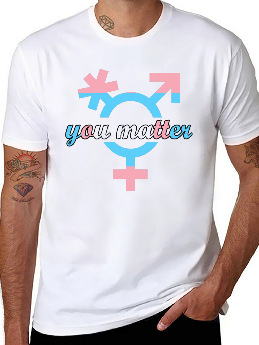 Transgender Pride T-Shirt - You Matter