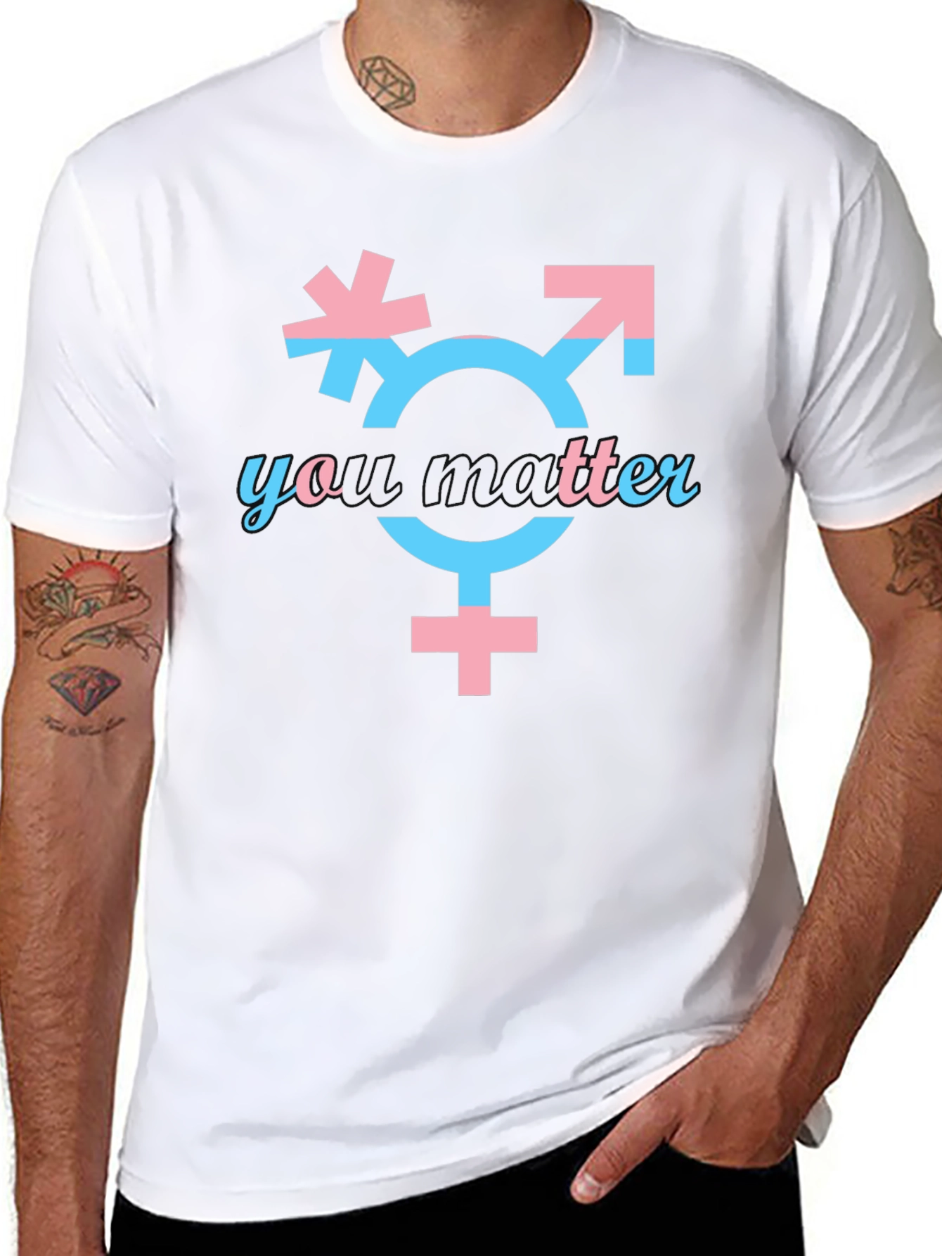 Transgender Pride T-Shirt - You Matter