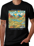 Animals Dance T-Shirt: Mountains & Nature Design