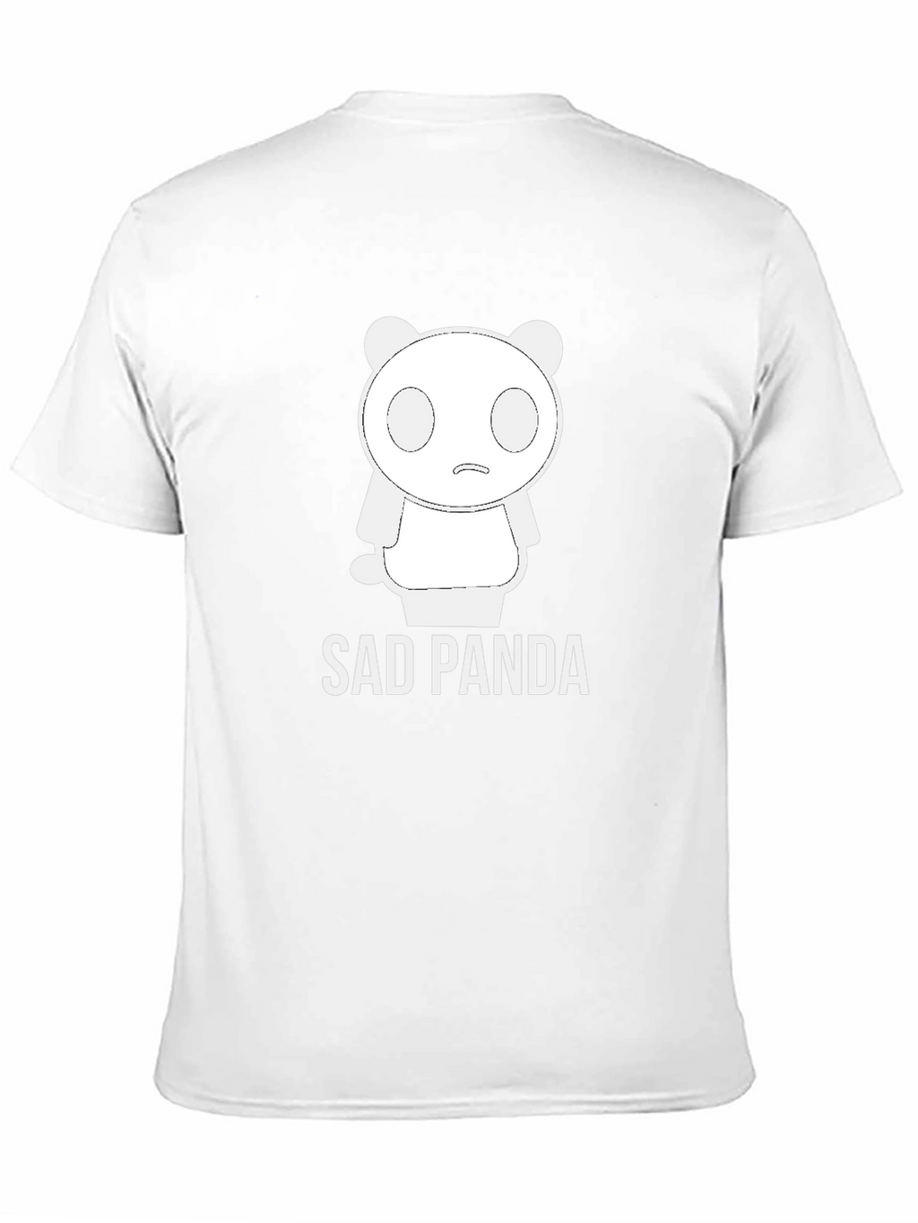 Sad Panda Graphic Tee - Black