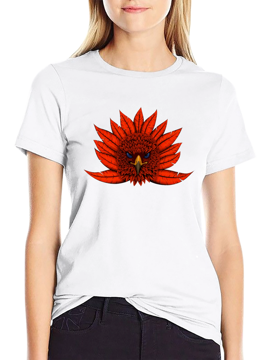 Fiery Phoenix Graphic Tee