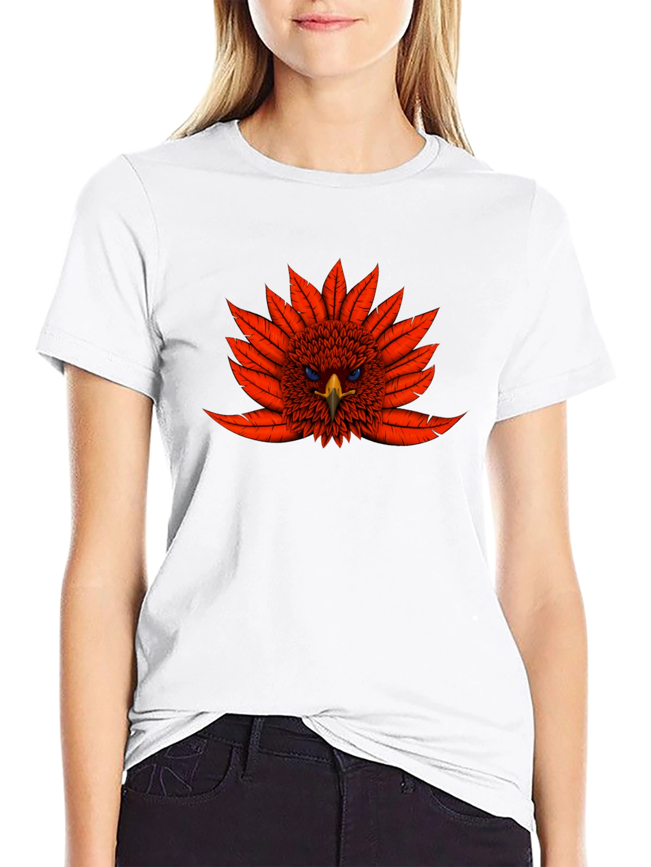 Fiery Phoenix Graphic Tee