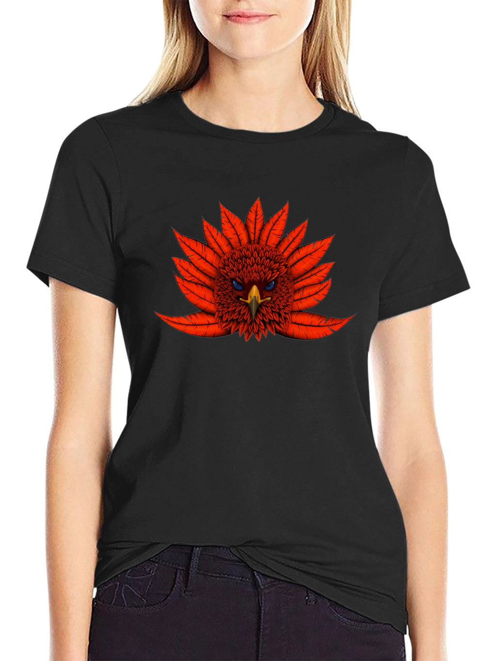 Fiery Phoenix Graphic Tee