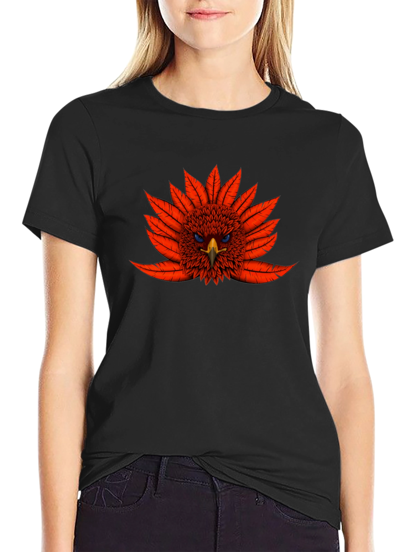 Fiery Phoenix Graphic Tee