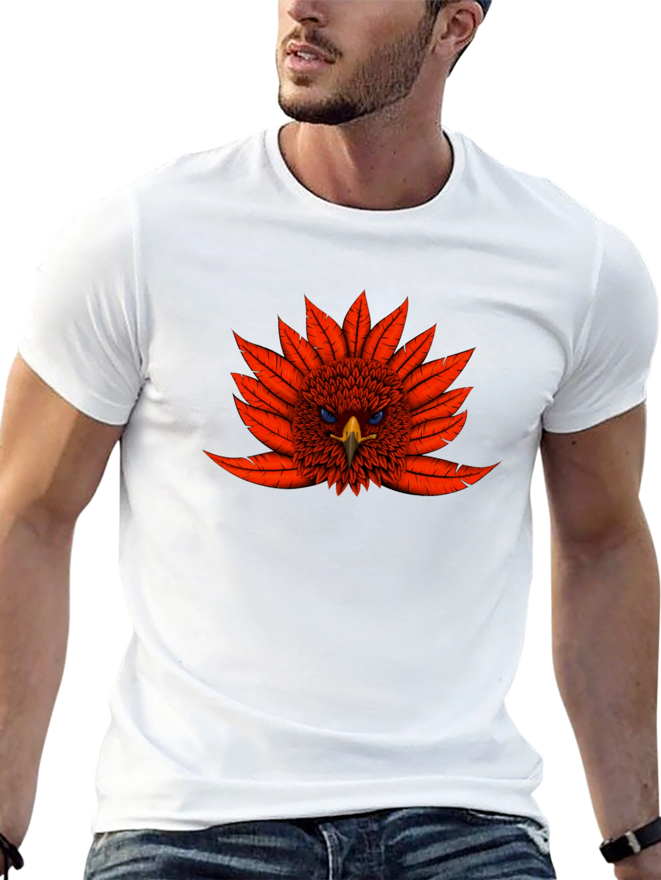 Fiery Phoenix Graphic Tee