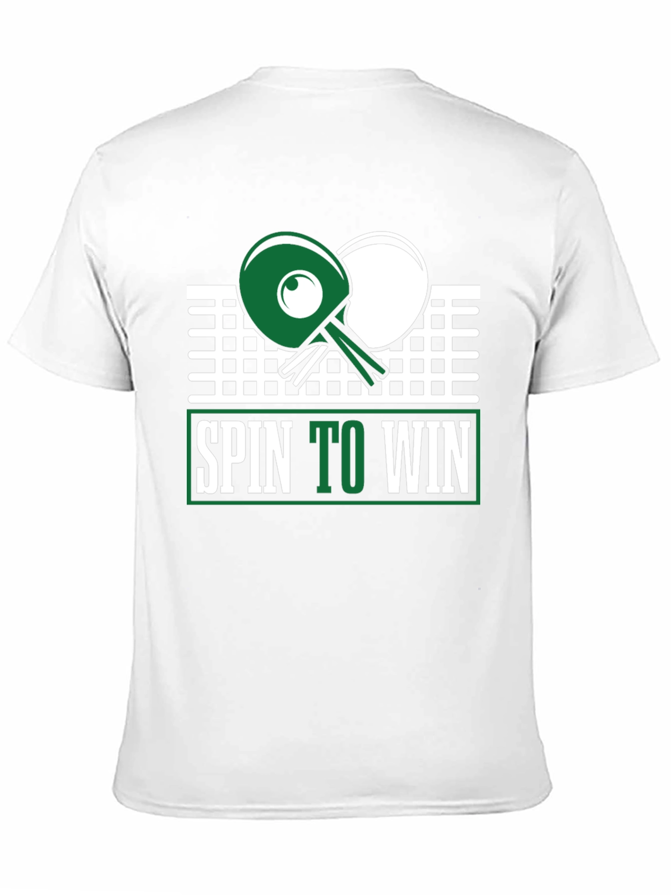 Spin to Win Table Tennis Graphic Tee