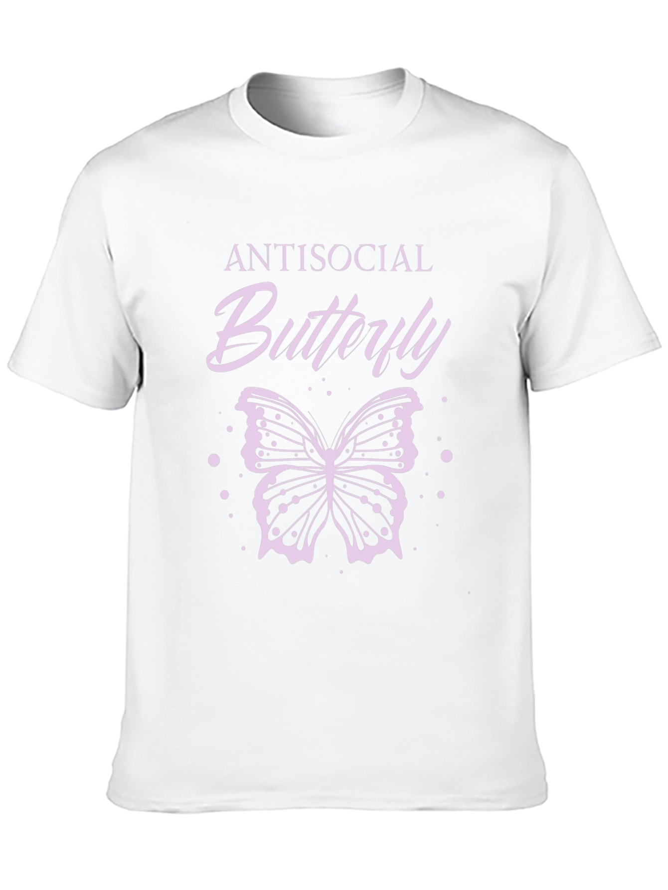Antisocial Butterfly Graphic T-Shirt