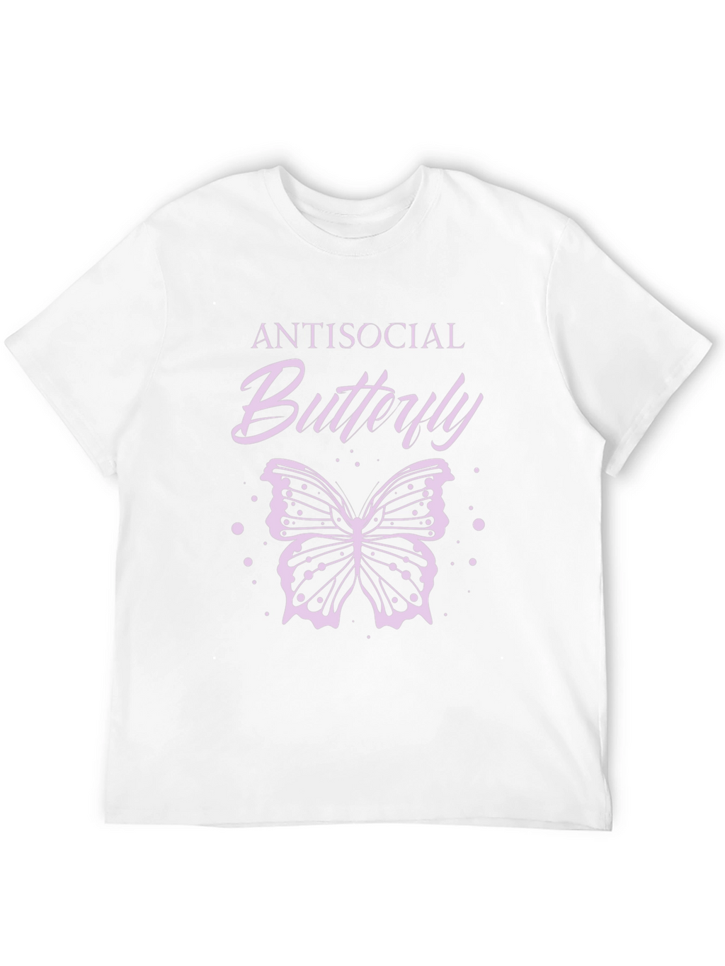 Antisocial Butterfly Graphic T-Shirt