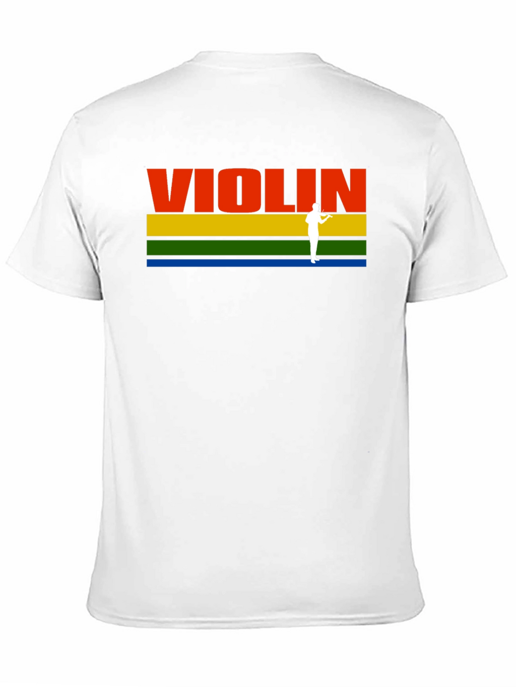 Violin Player Graphic Tee - Musical Gift