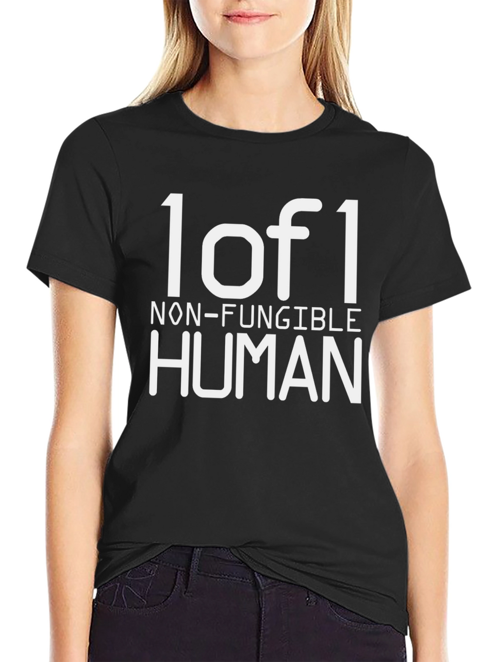 1 of 1 Non-Fungible Human T-Shirt