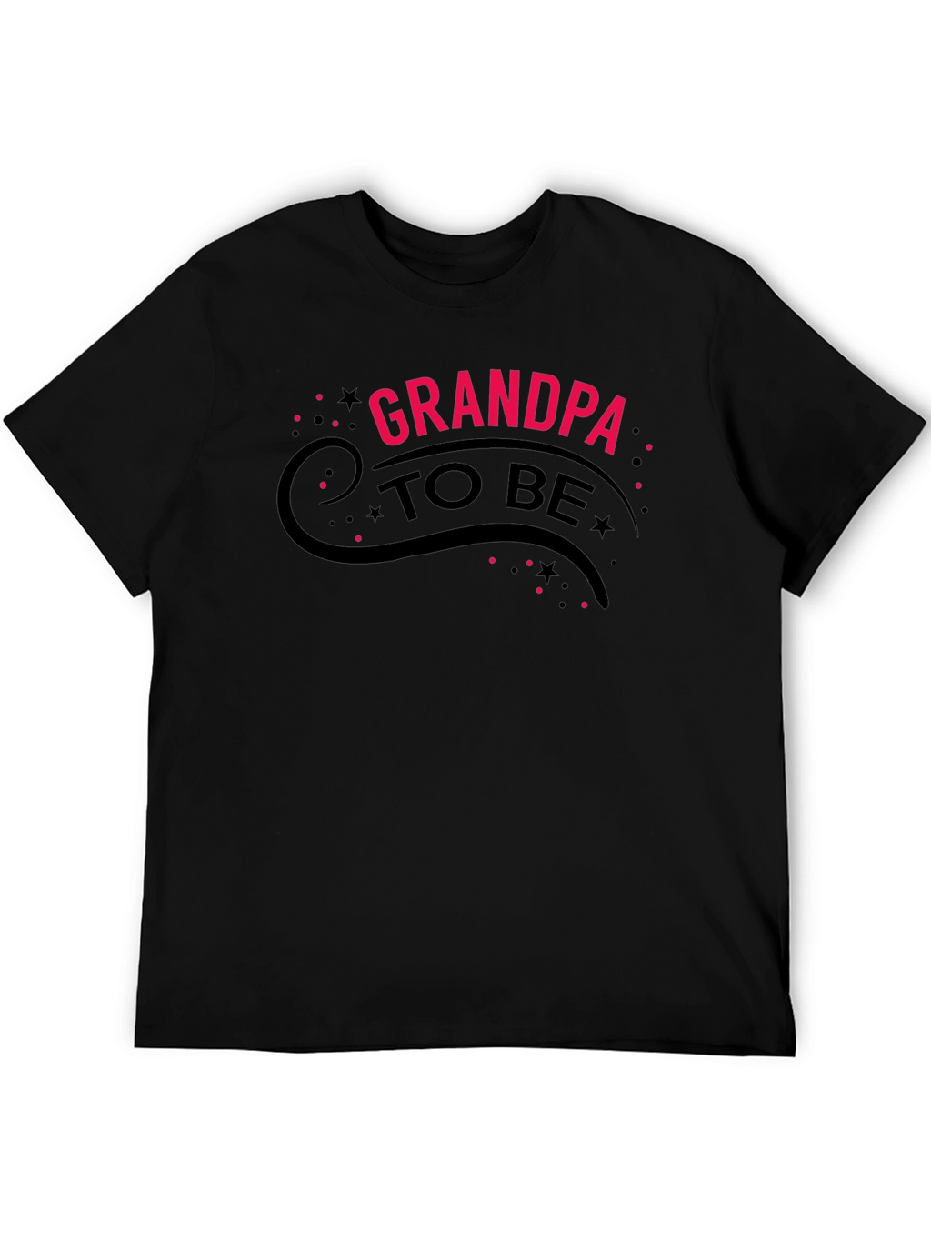 Grandpa To Be Black T-Shirt