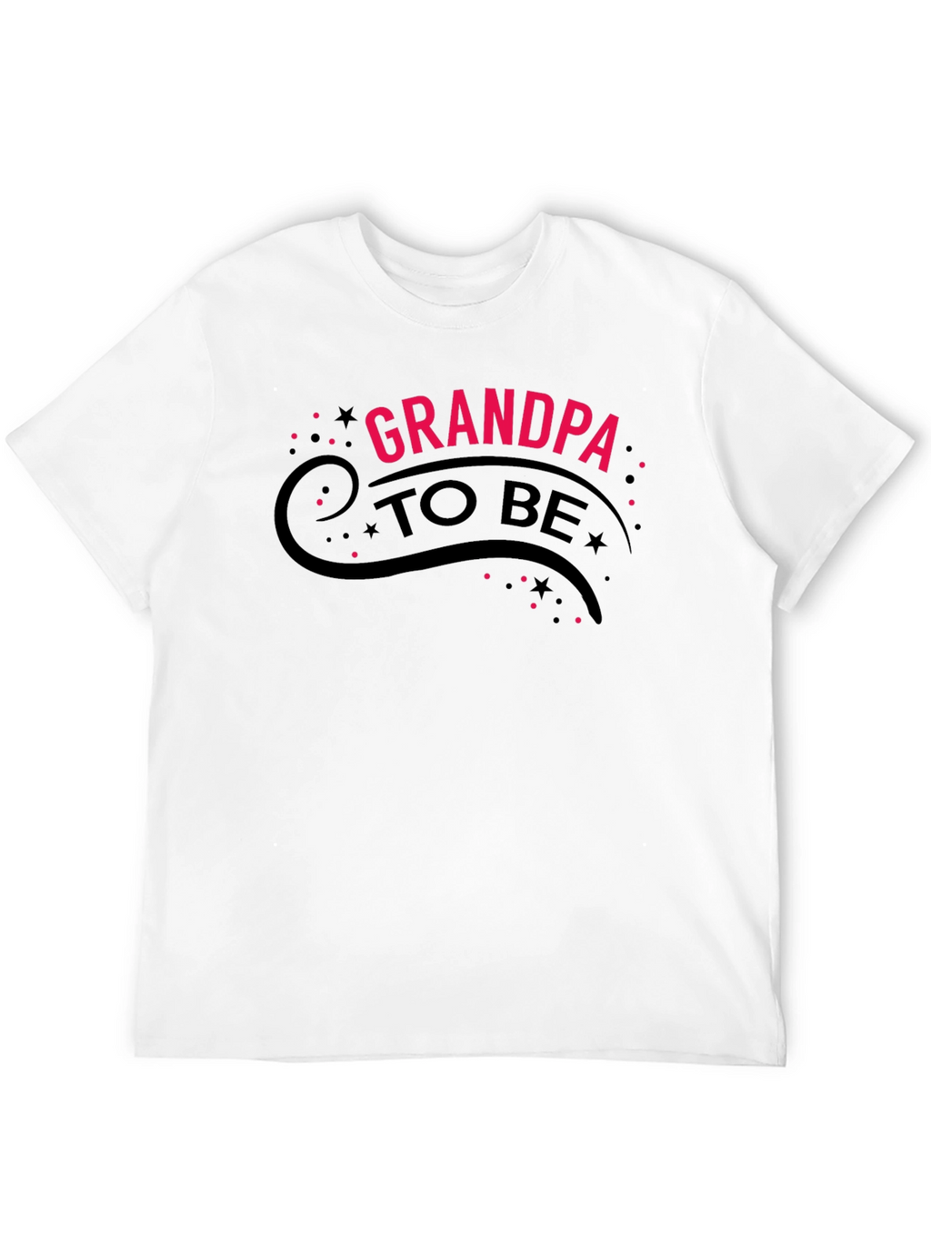 Grandpa To Be Black T-Shirt