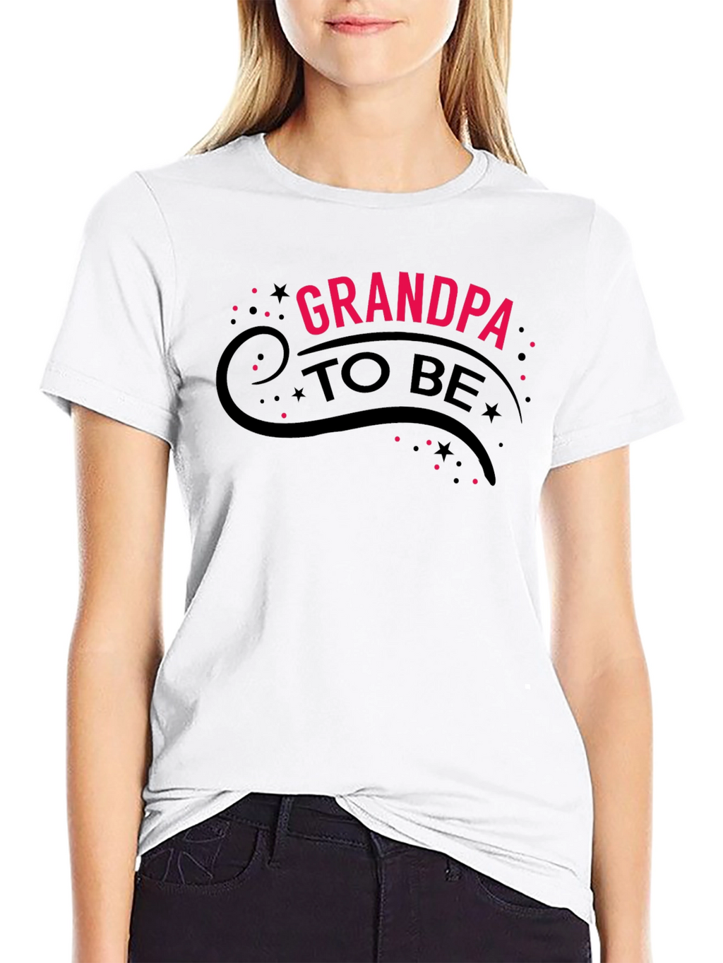 Grandpa To Be Black T-Shirt