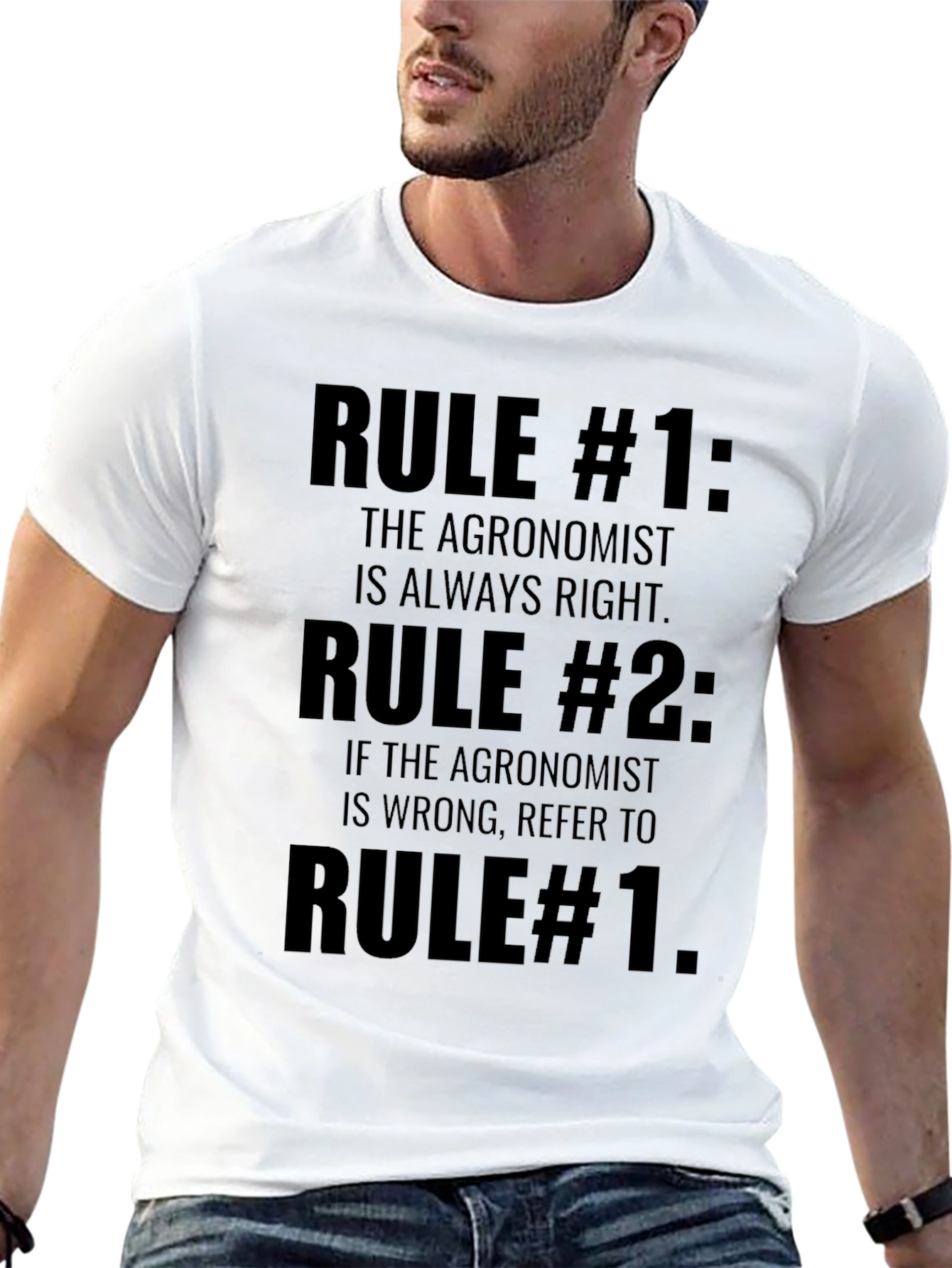Agronomist Rules T-Shirt - Funny Agronomy Gift