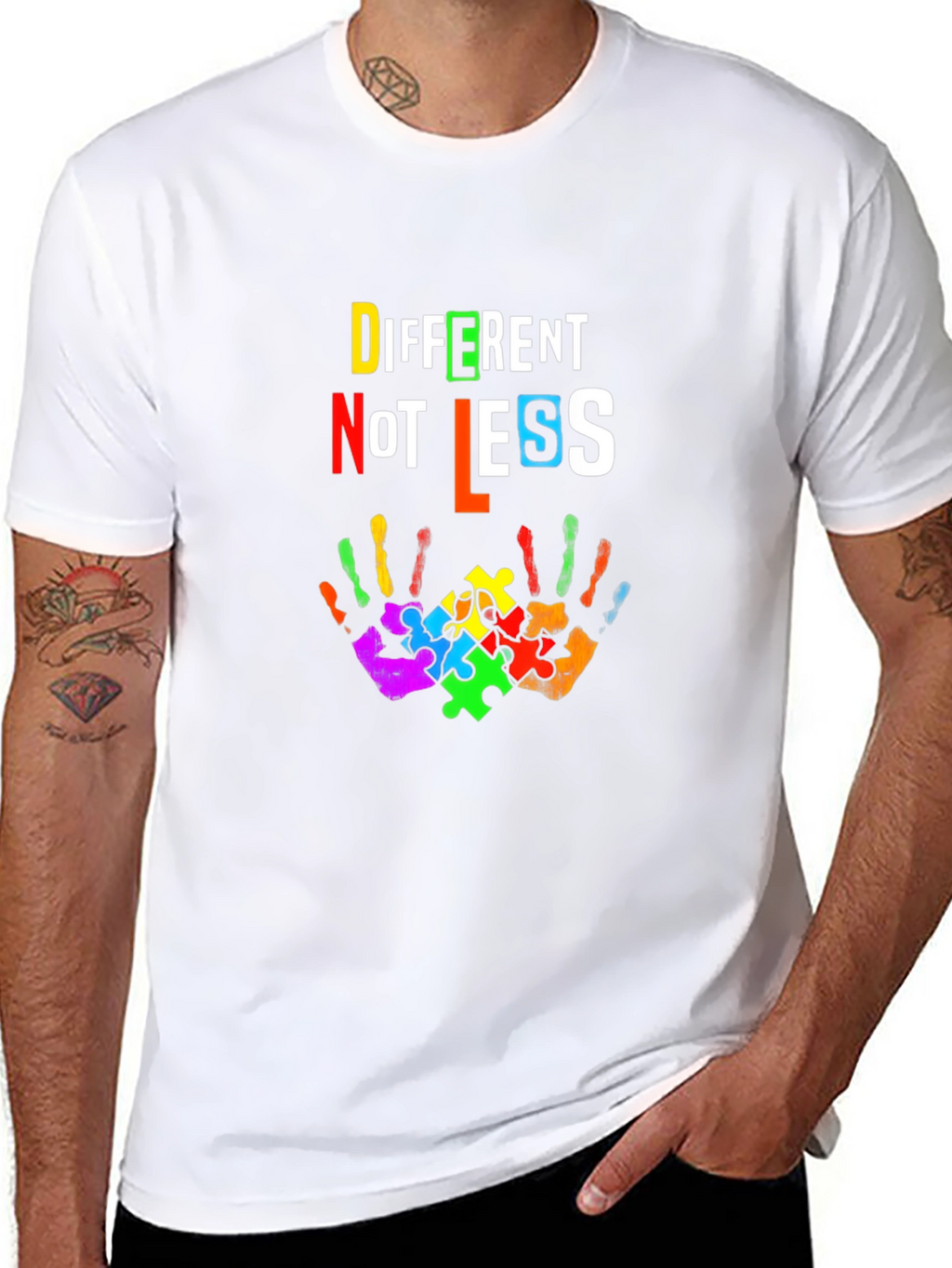 Different Not Less Autism Awareness T-Shirt