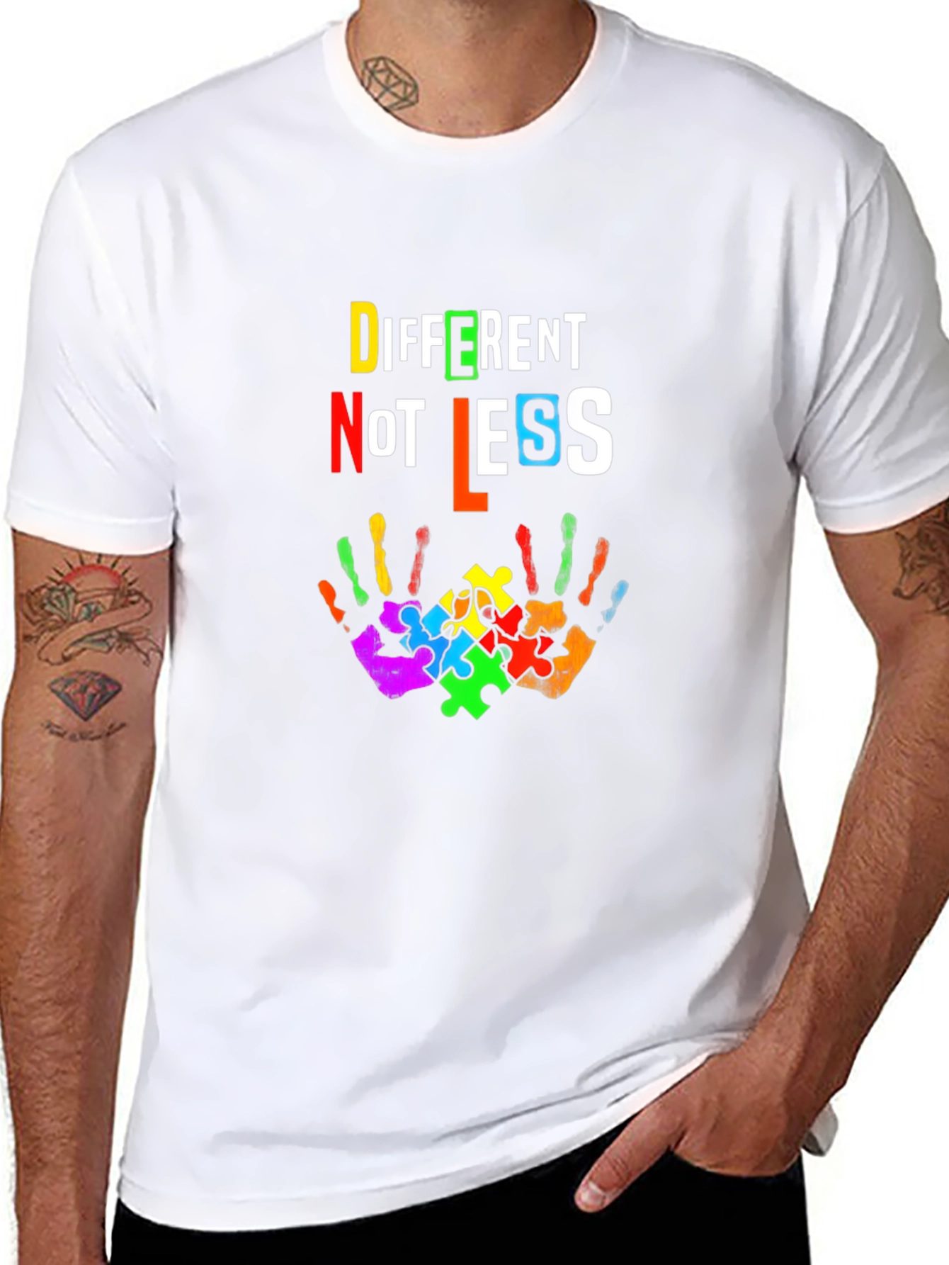Different Not Less Autism Awareness T-Shirt
