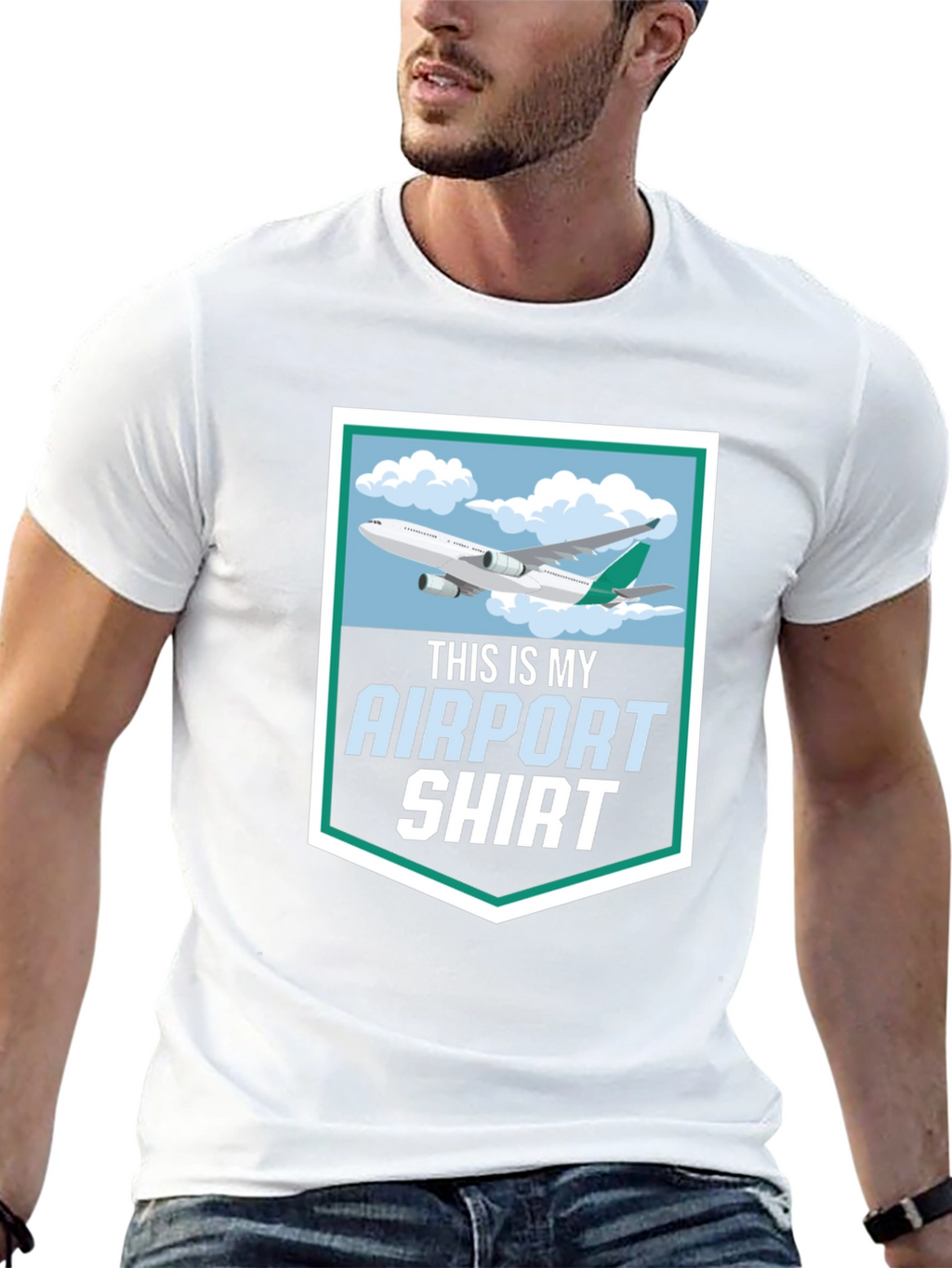 This Is My Airport Shirt - Airplane T-Shirt