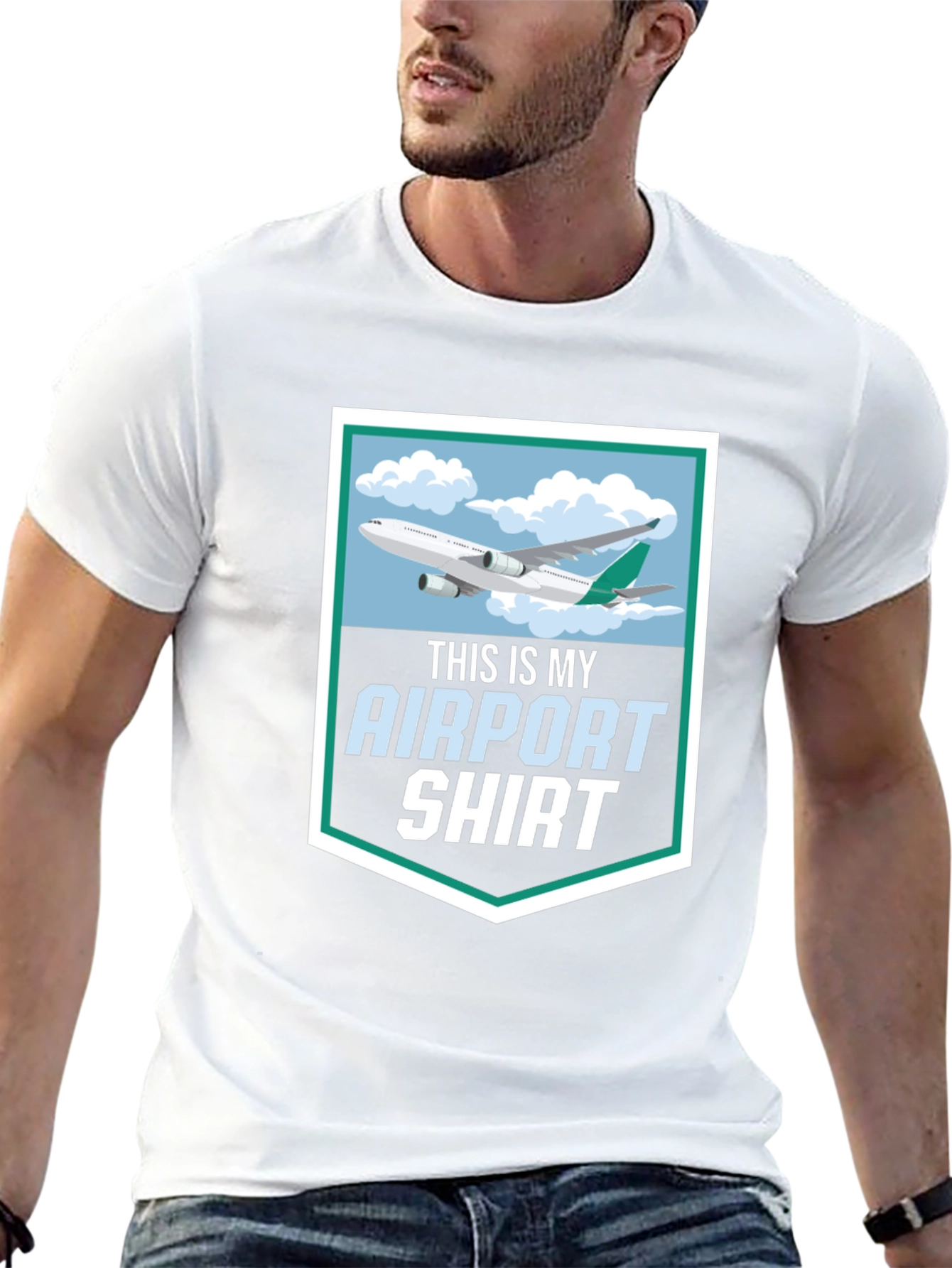 This Is My Airport Shirt - Airplane T-Shirt