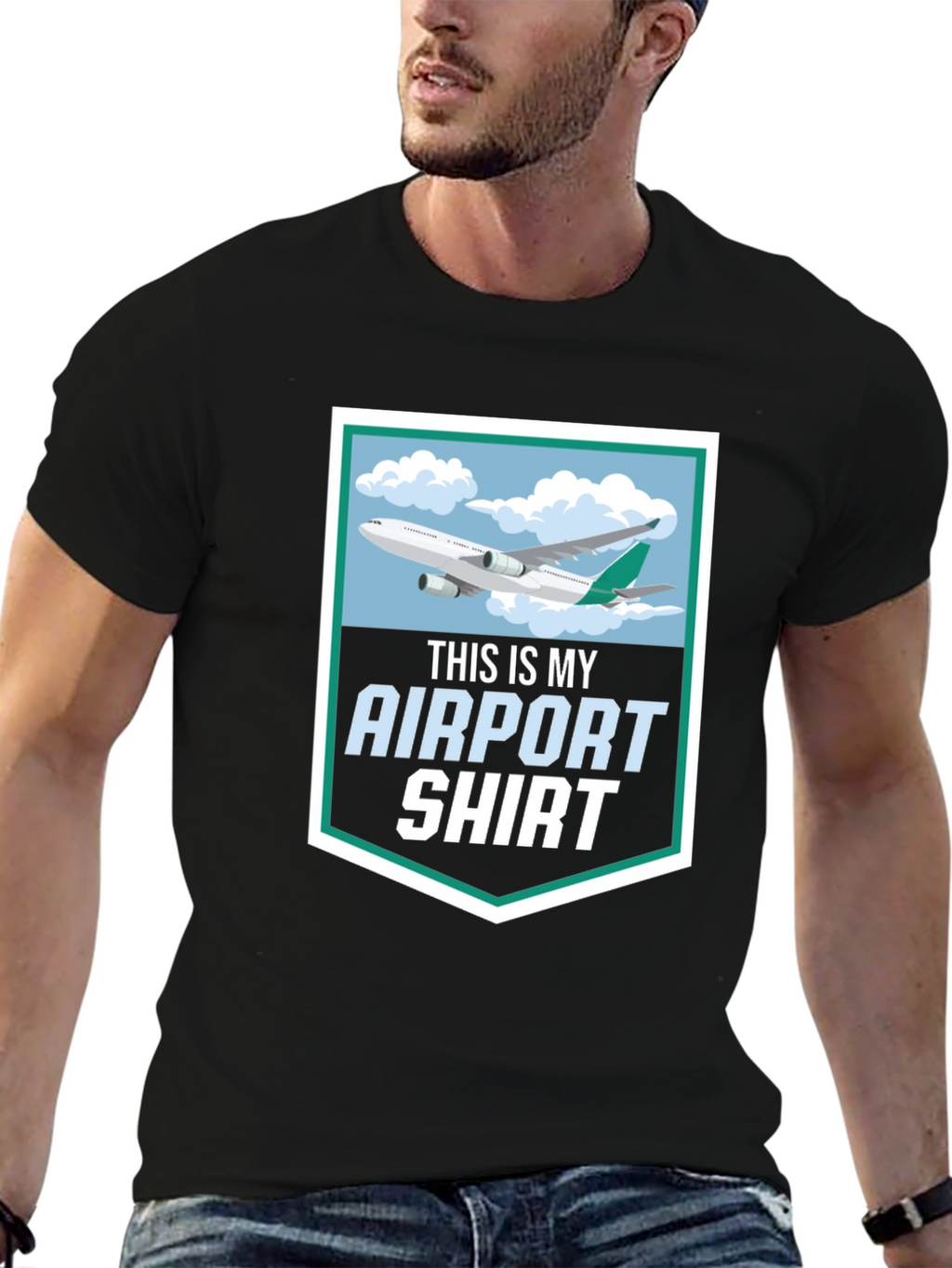 This Is My Airport Shirt - Airplane T-Shirt